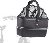 TRIXIE Panier vélo Avant pour Chiens – 6 kg, 41 × 47 × 29 cm - 1