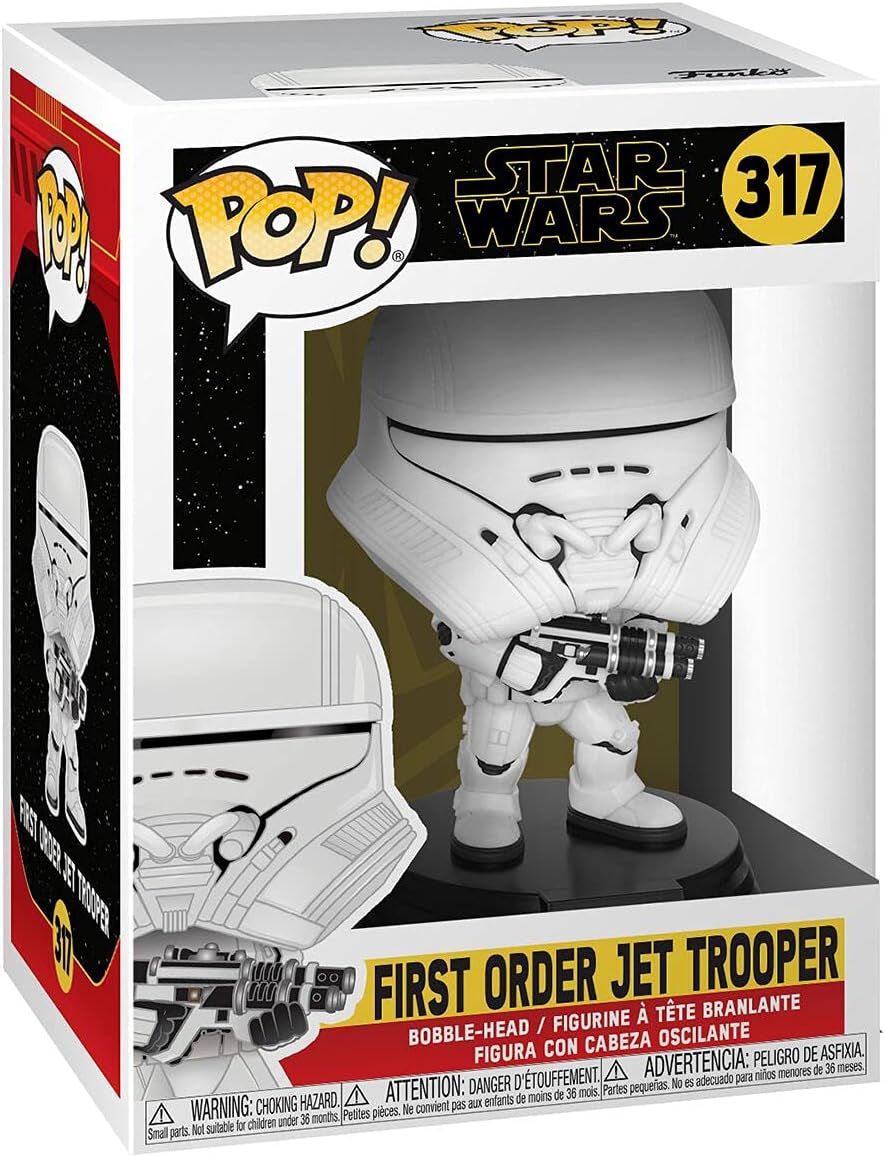 Funko Pop! Star Wars: Rise Of Skywalker - Bruges Rocket - Jet Trooper - Collectable Vinyl Figure - Gift Idea - Official Merchandise - Toys for Kids & Adults - Movies Fans