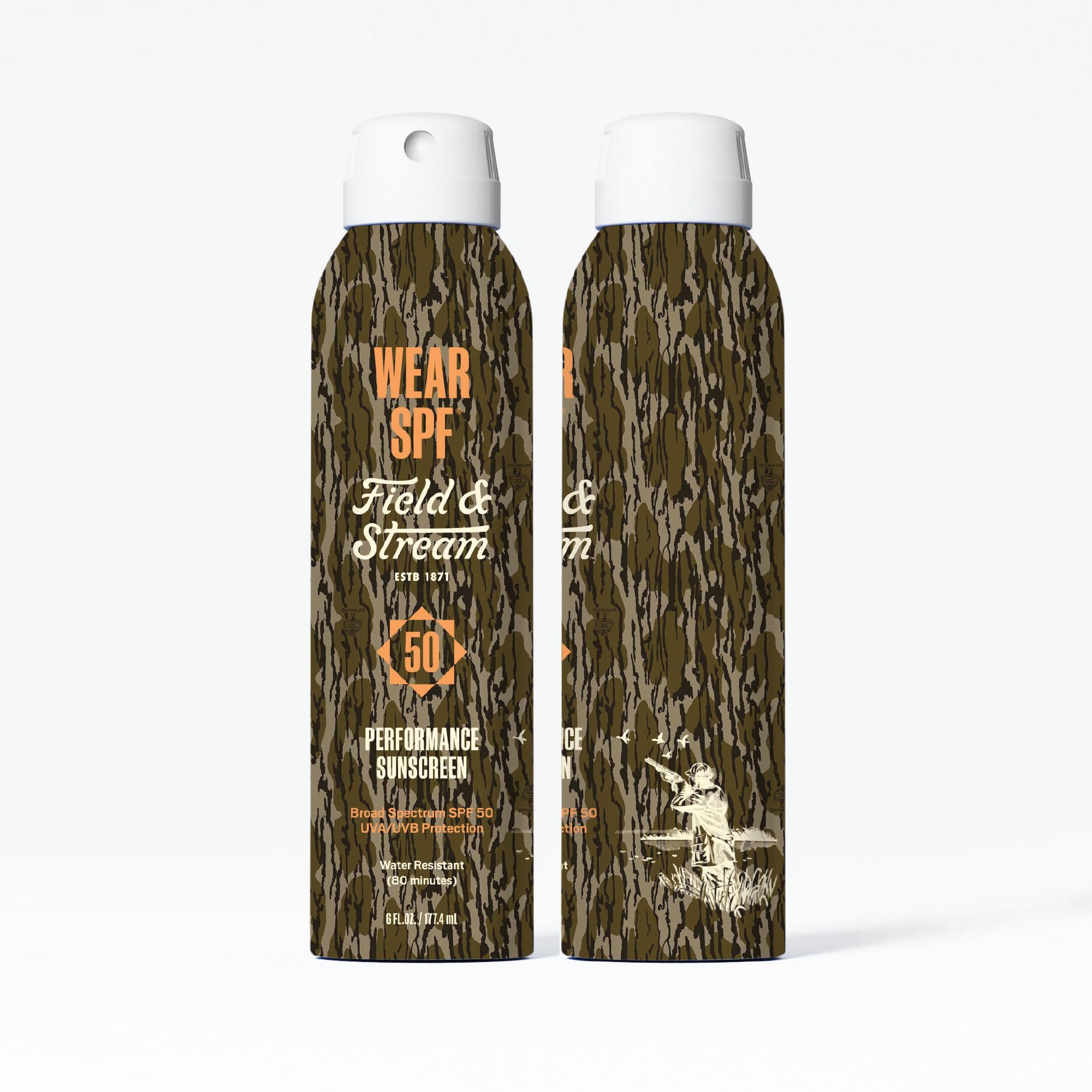 Field Stream WearSPF 50 Performance Sport Sunscreen Spray 6 Fl oz