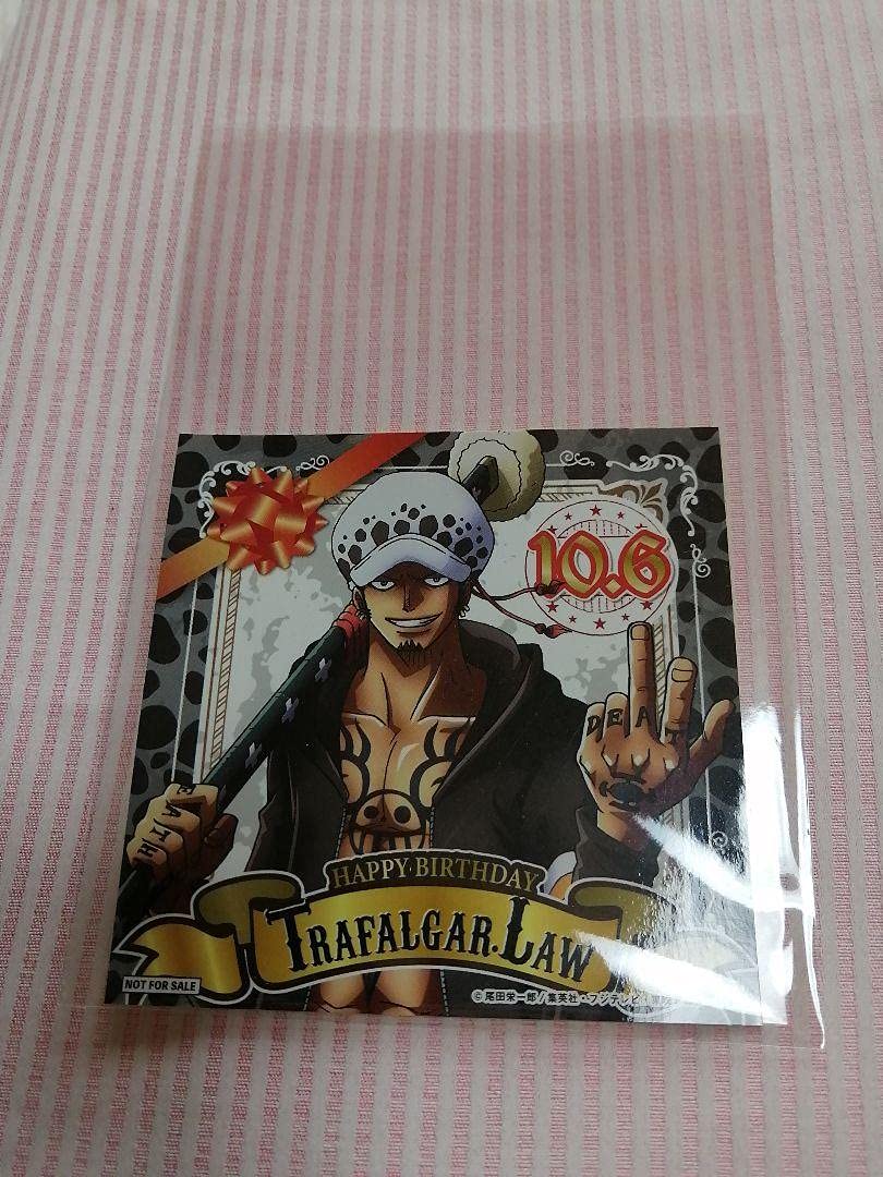 トラファルガーロー バースデーアクリルスタンド ステッカー トラファルガーロー バースデーアクリルスタンド ステッカー