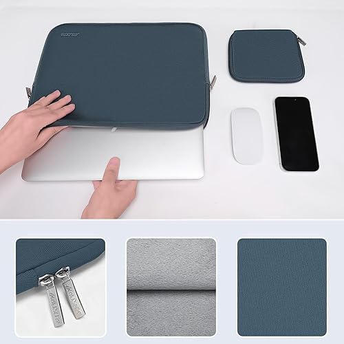 Miniatura 10 de MOSISO Funda para laptop de 15 pulgadas, 15 pulgadas, compatible con MacBook Air 15 M4 A3241 M3 A3114 M2 A2941 2025 2024 2023, Dell XPS 15, bolsa de
