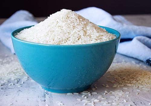 Miniatura 4 de Arroz blanco orgánico de grano largo, 5 libras, sin OMG, vegano, kosher, a granel. Fácil de cocinar. Se mantiene separado y esponjoso. Bajo en