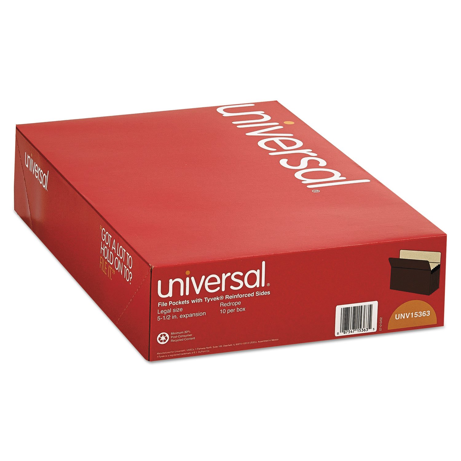Amazon.com : Universal 15363 5 1/4 Inch Expansion File Pockets