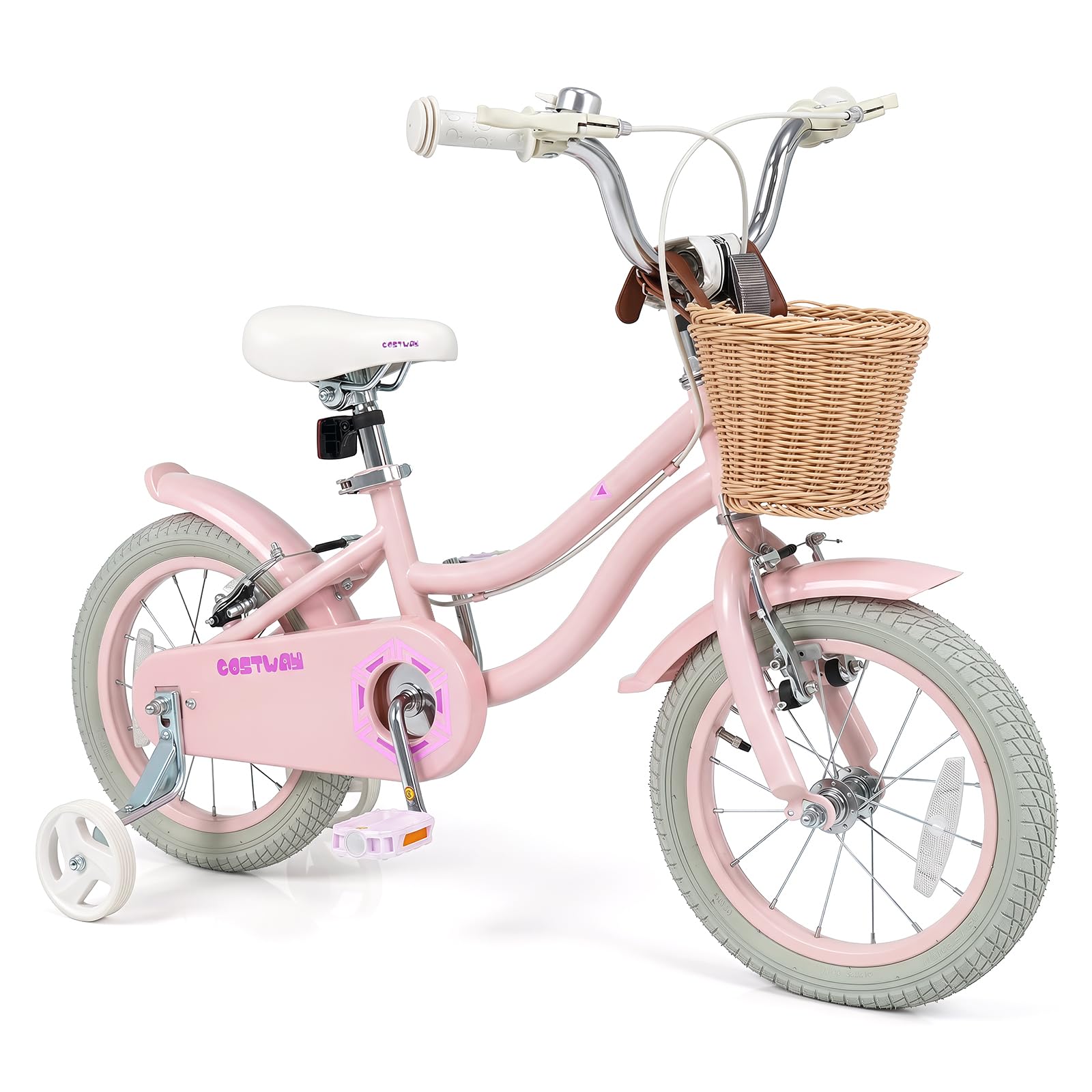 COSTWAY Kids Bike, Children's Training Bicycle (14 Inch)