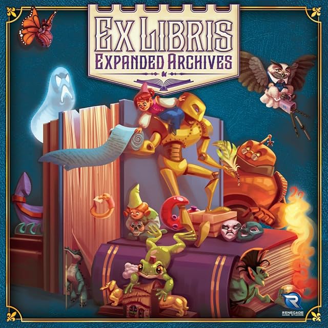Foto 2 de 7 de Renegade Game Studios: Ex Libris: Expansión de Archivos Expandidos, Contenido de Expansión