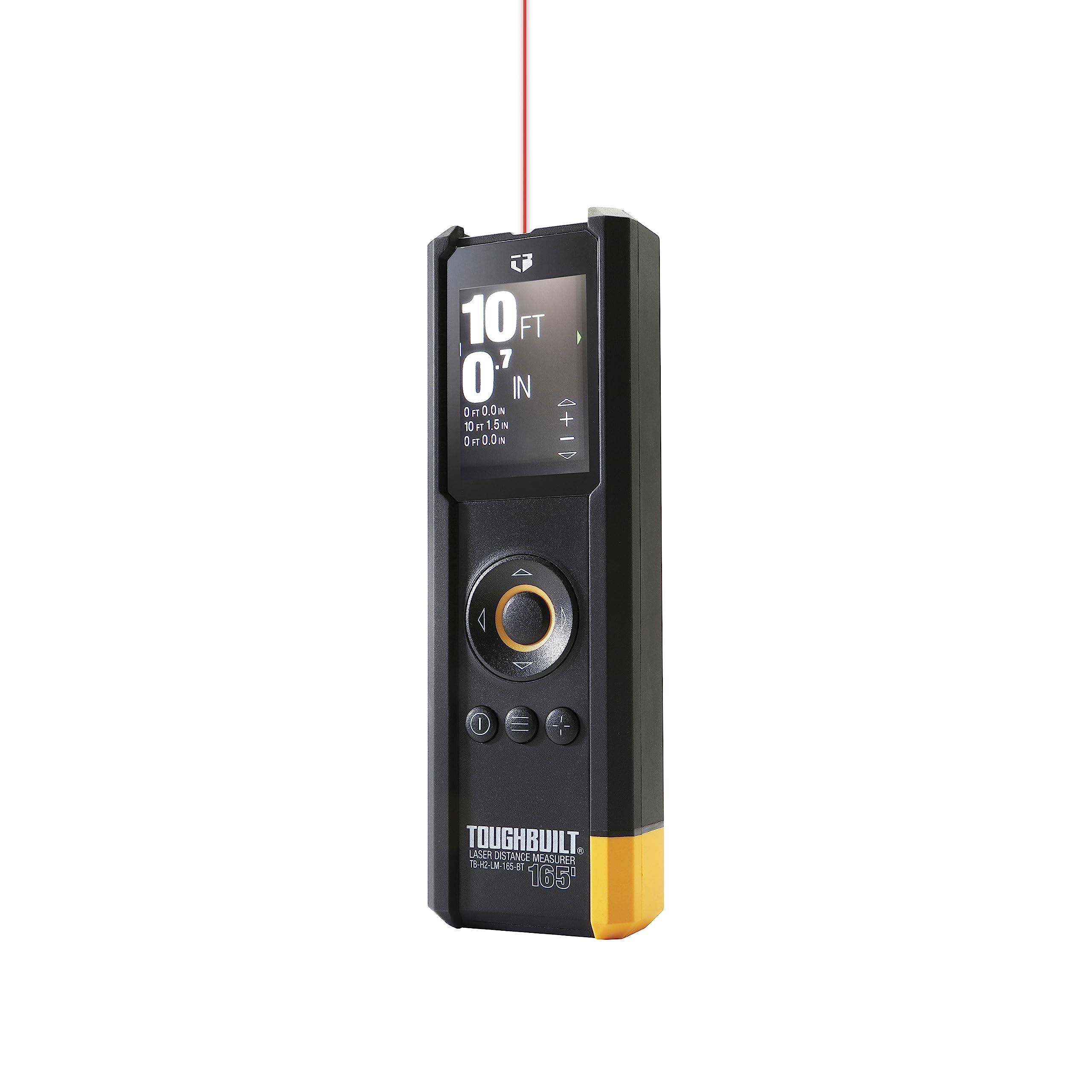ToughBuilt165' Laser Distance Measurer - (TB-H2-LM-165-BT)