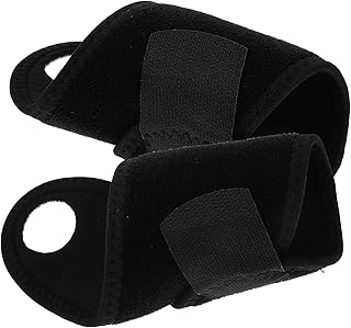 LALAFINA 2Pcs Pulseira Tênis Pulso Sweatbands Suspensórios Pulso Polegar Cinta Protetor De Pulso Levantamento Envoltório De Pulso Levantamento De Peso Protetor De Pulso Manga Protetor De