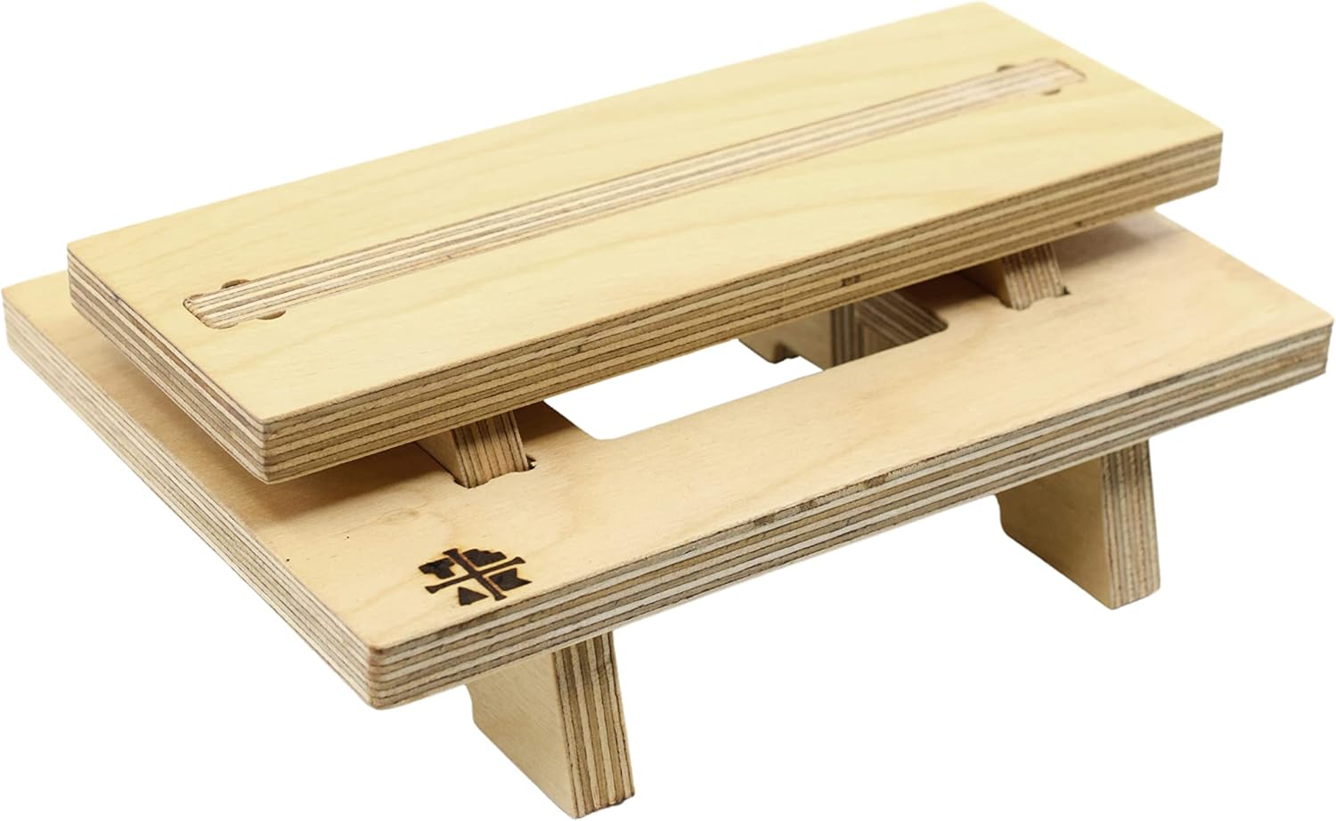 Teak Tuning Picnic Table Ramp, 7.5 Long, 5.5 Wide, 2.75 Tall