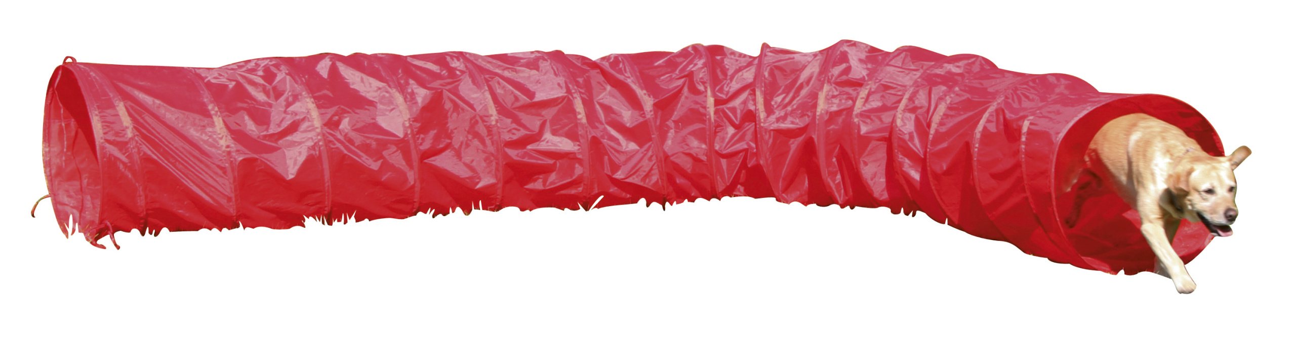 Kerbl Pet Tunnel Agility Rouge, Ø60cm, 5m