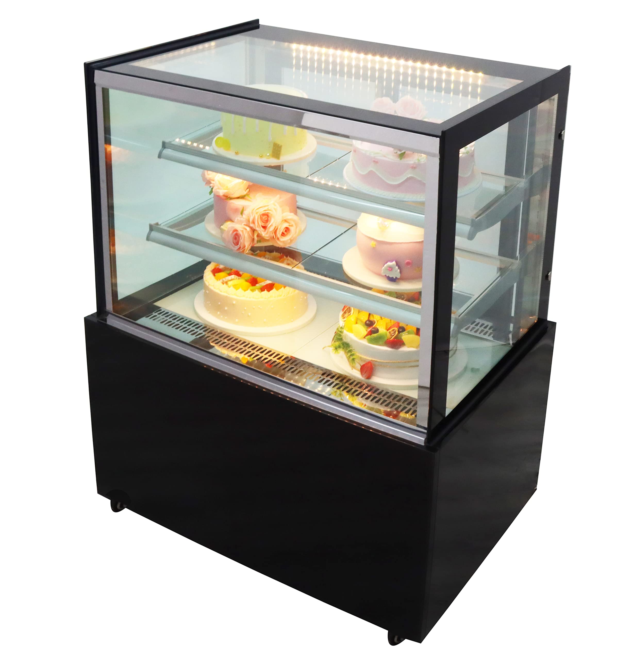 Buy TECHTONGDA Refrigerated Bakery Display Case Pastry Showcase