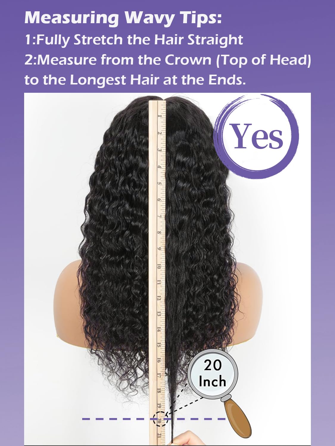 V Part Curly Wig Human Hair Glueless No Leave Out Upgrade U Part Wigs Human Hair 20 Inch Kinky Curly Wigs for Women Full Head Clip In Half Wigs 180% Density Natural Color