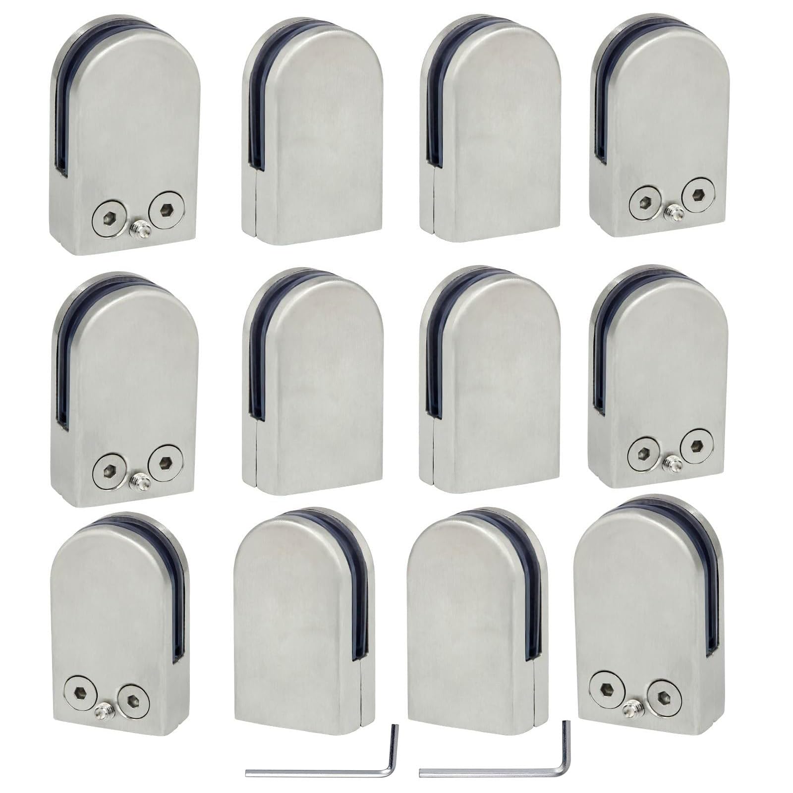 Stainless Steel Glass Clamp