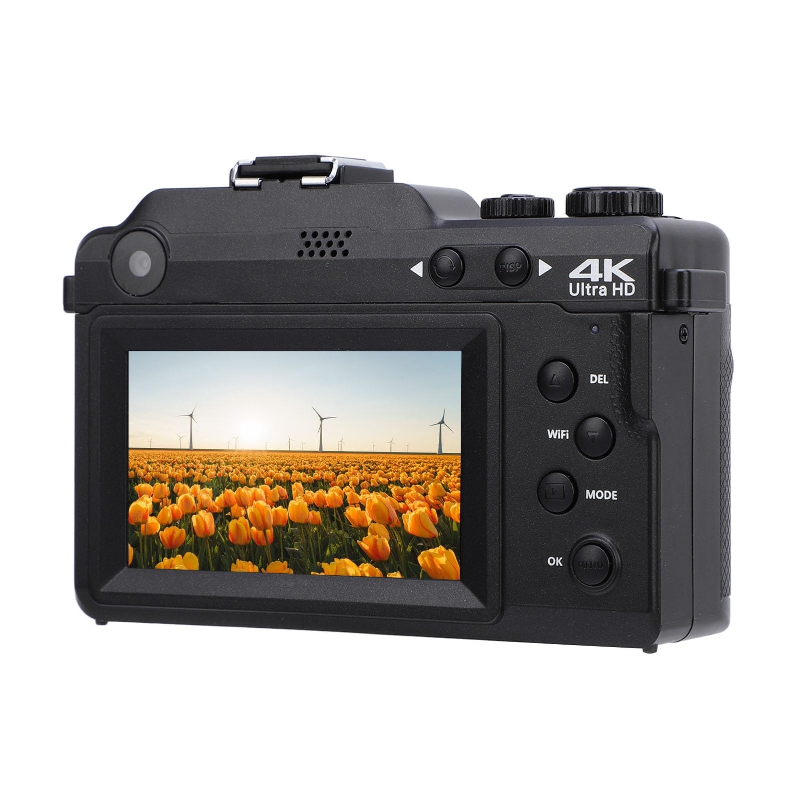 Amazon.co.jp: 4K デジタル ビデオ カメラ、56MP 写真、18X ズーム