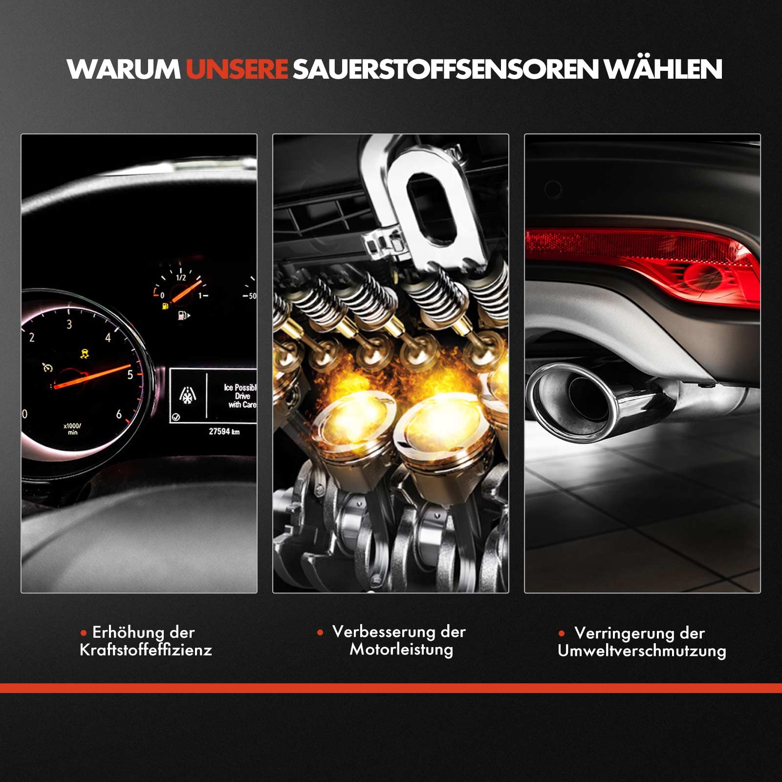 Frankberg Sonda lambda Sonda de diagnóstico Compatible con Serie 3 Touring F31 Serie 3 F30 F80 Serie 1 F20 4 Gran Coupé F36 3 Gran Turismo F34 Serie 5 Touring F11 Serie 1 F20 2 cabrio 13628573155