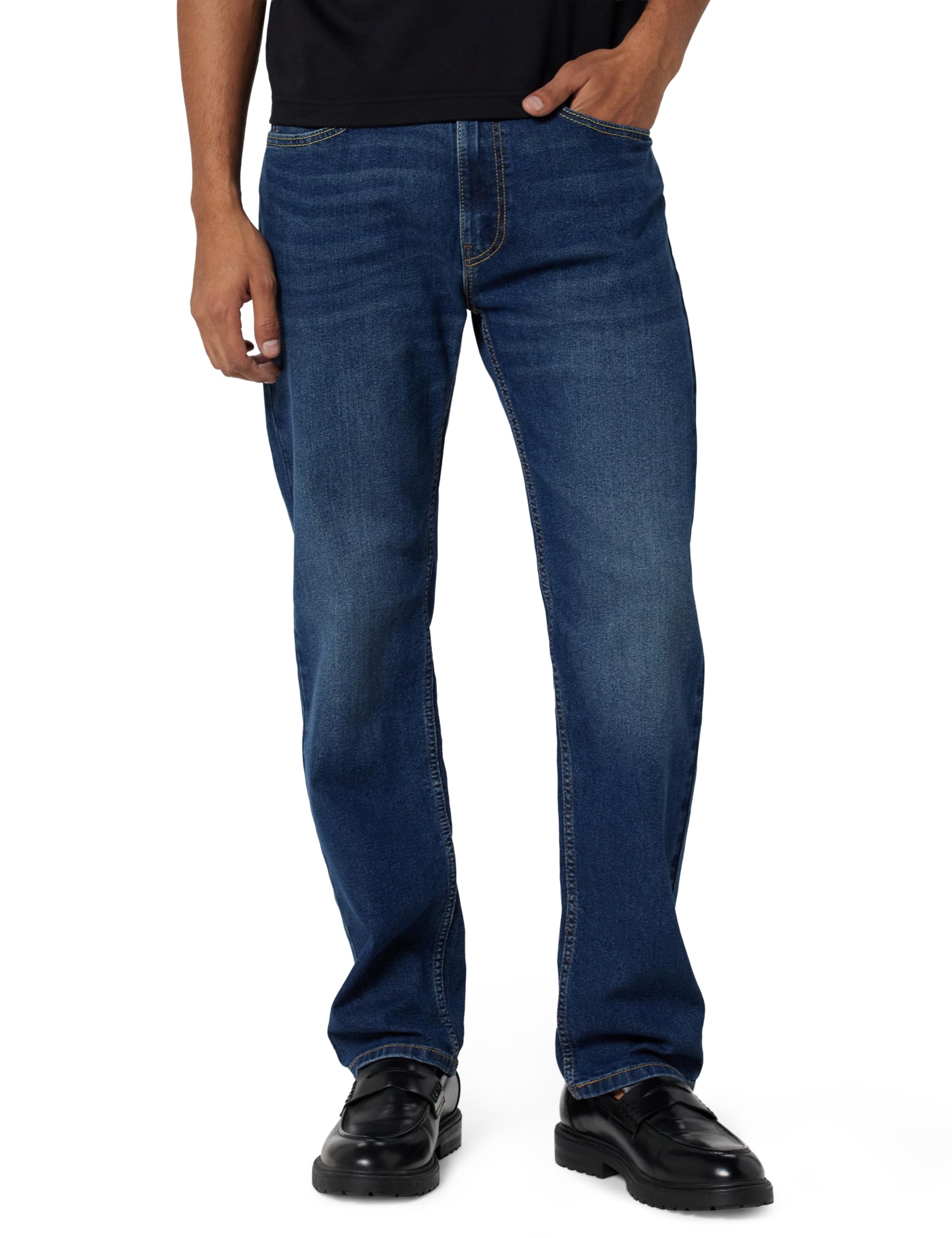 levi's Men's 505 Straight Fit Mid Rise Jeans-picture-47