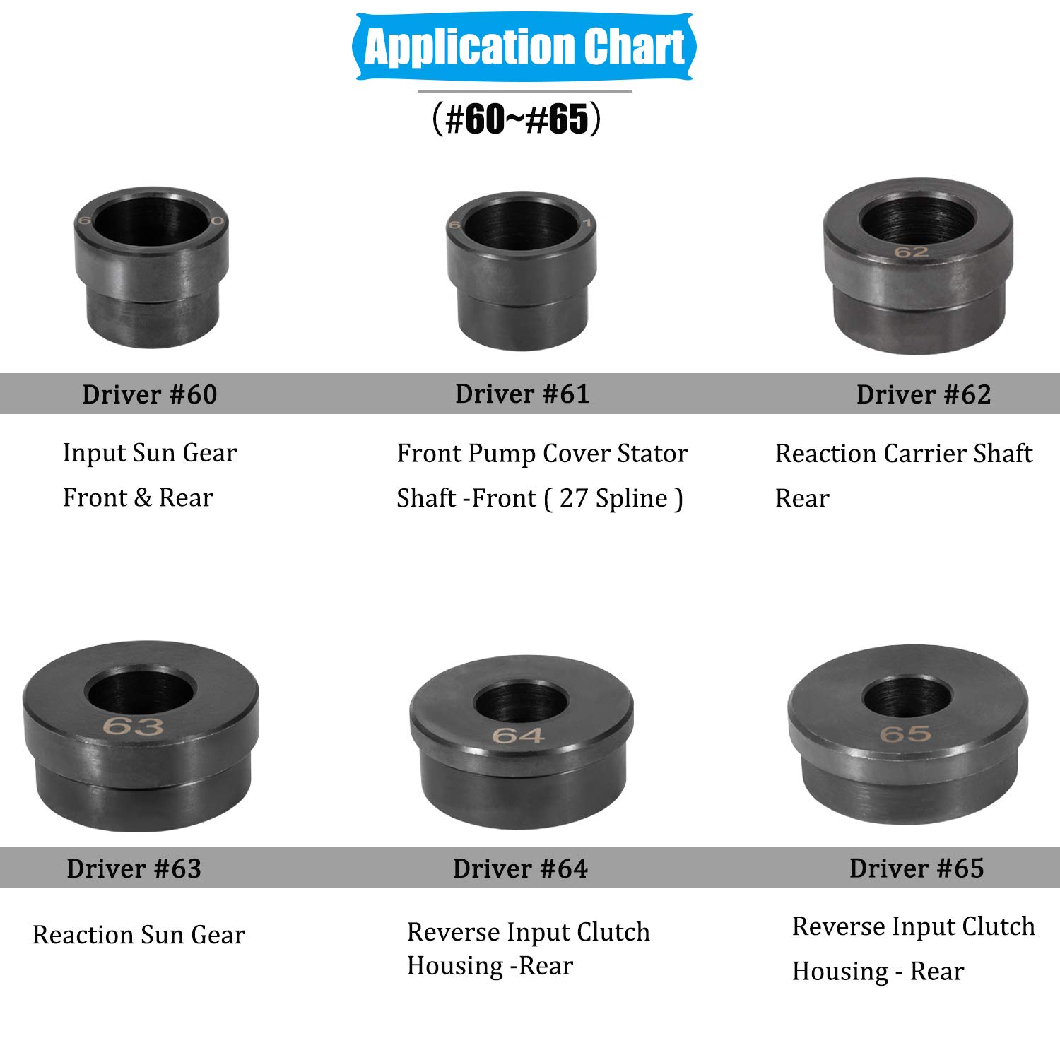 E-cowlboy T-0220-700R4 - Kit de herramientas de extracción de juntas de buje para transmisión GM 700-R4 4L60 4L60E 4L65E (13 piezas)