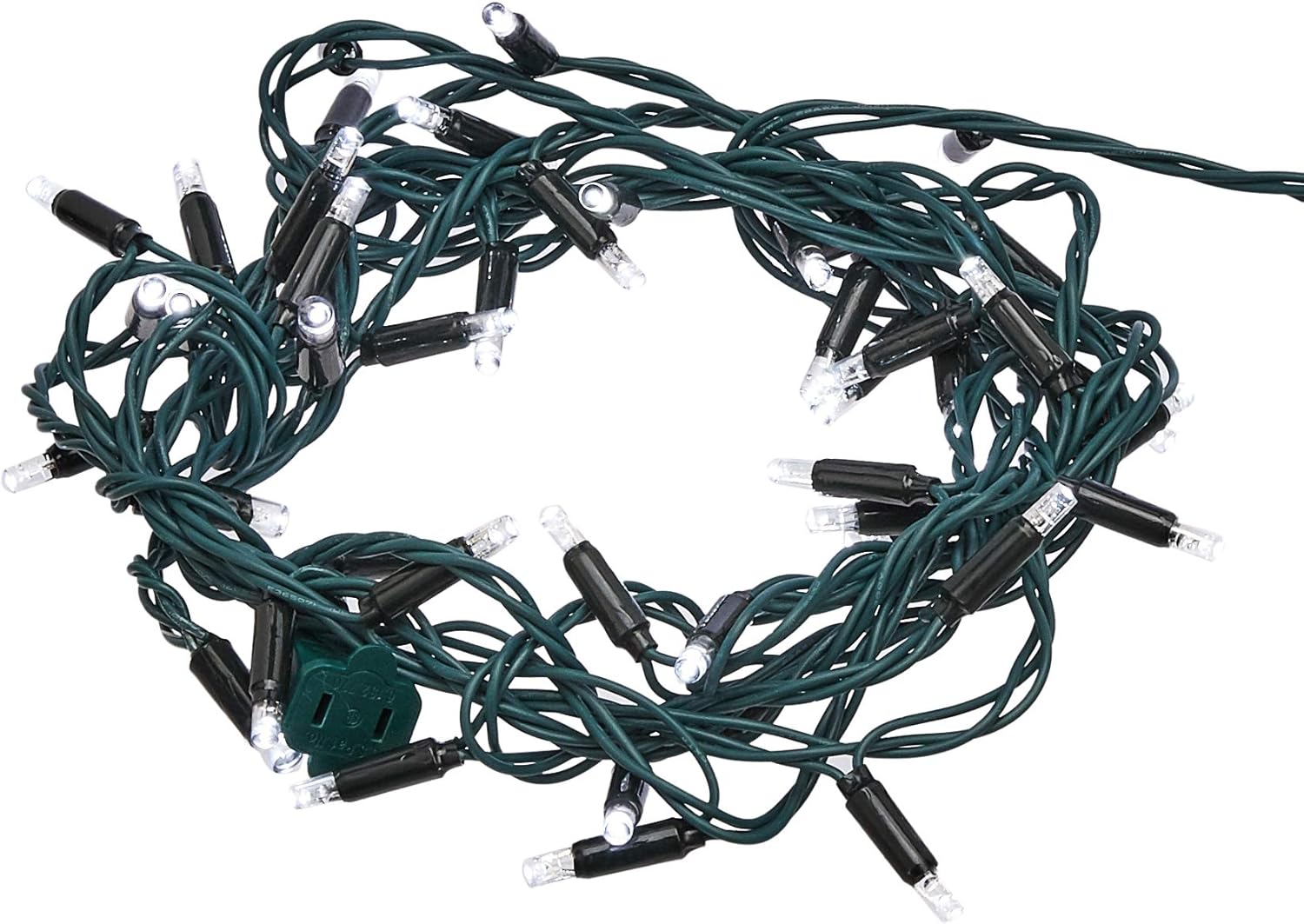 AmazonBasics 50 LED Commercial Grade Indoor/Outdoor Christmas String