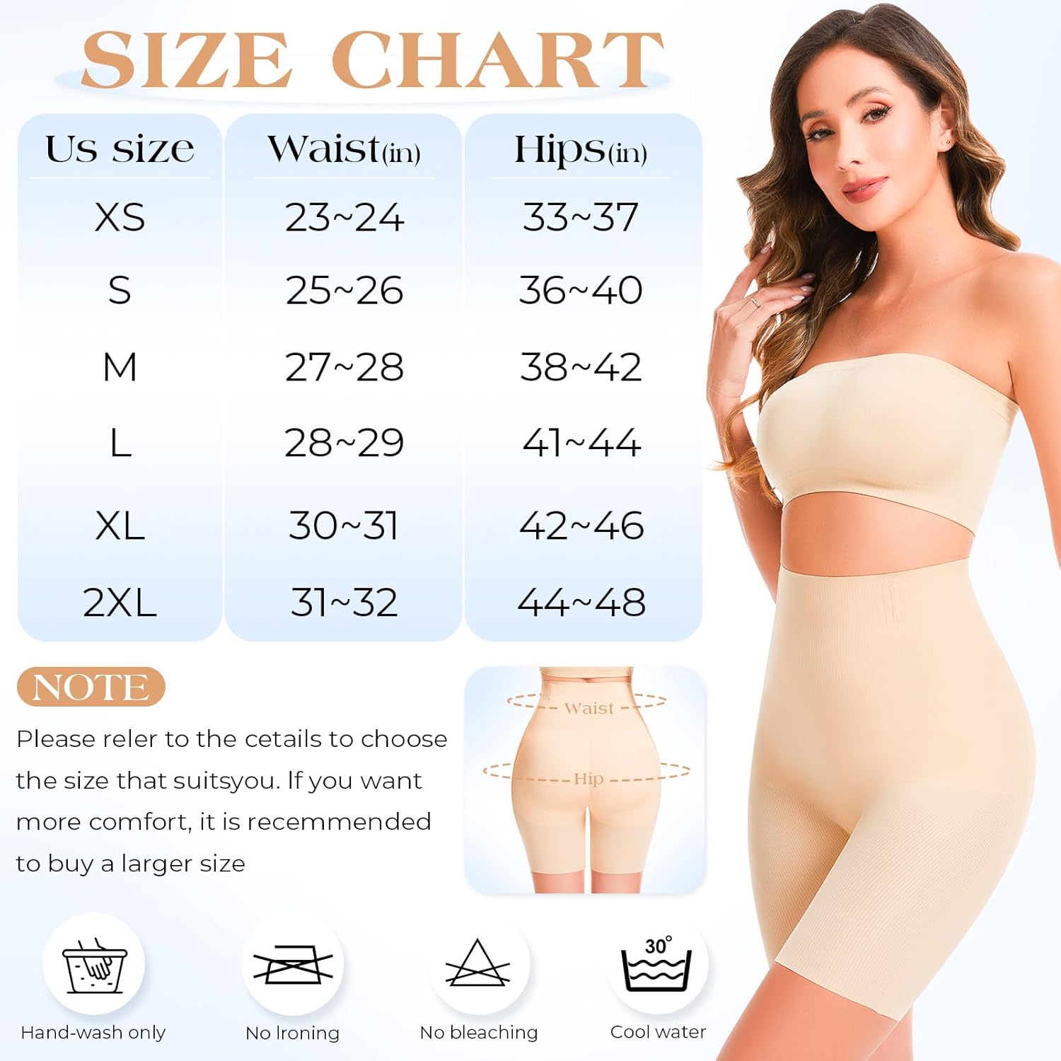 NaTen Women's Padded Body Shapewear High Waisted Hip Enhancer Butt Lifter Thigh Slimmer Seamless Fake Hip Panties - Image 6