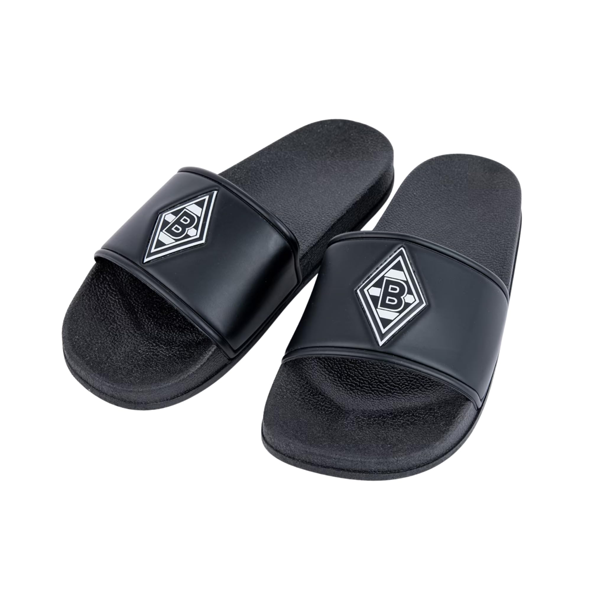 Borussia Mönchengladbach Badelatschen „Raute“ | Offizieller Fanartikel Fohlenshop | Gladbach Latschen | Fan Sandalen