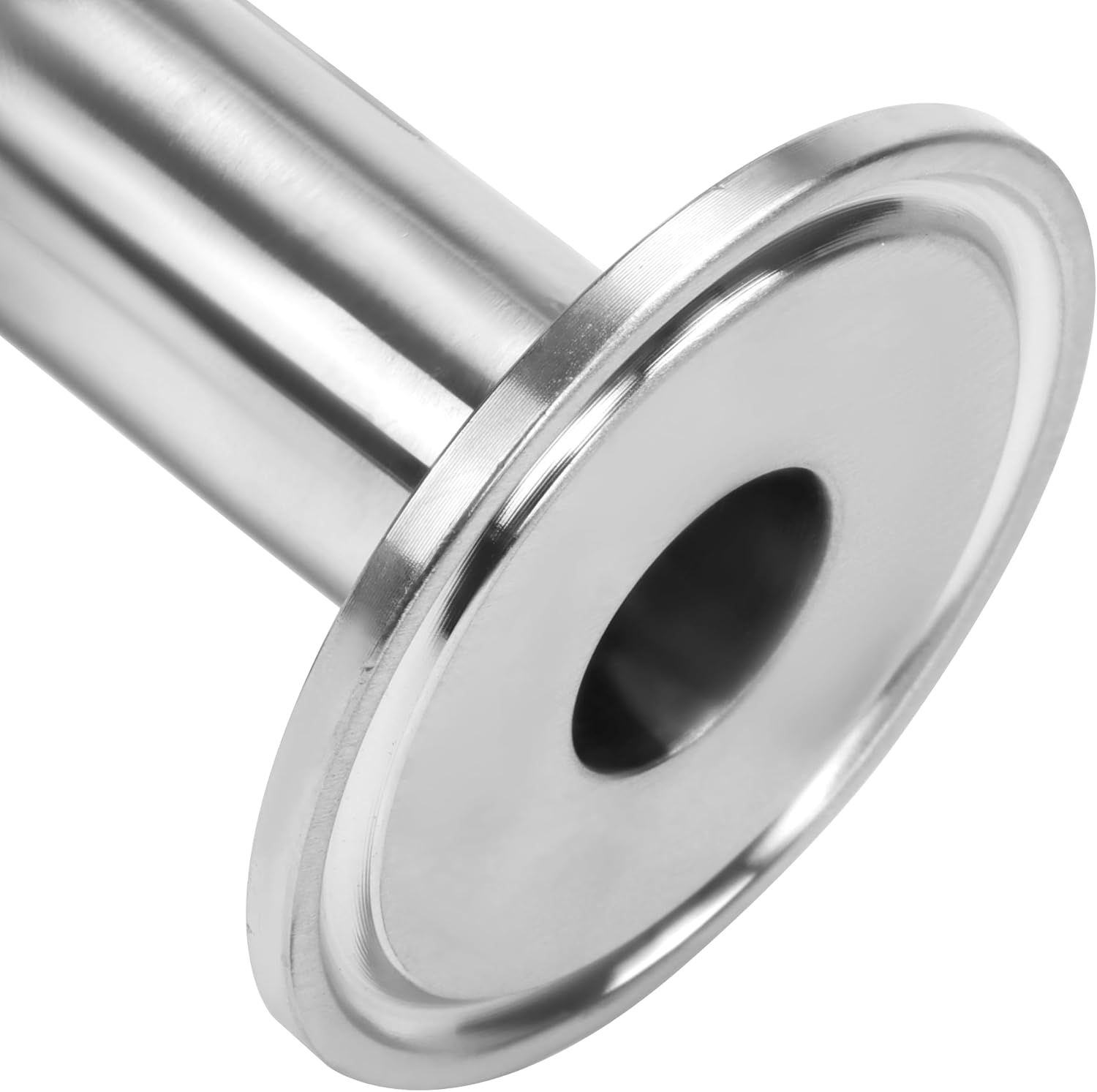 DERNORD Tri Clamp Wye Clamp End True Y Type Cross Tee Tube Stainless Steel 304 Three Way Elbow 3/4 Inch Pipe OD