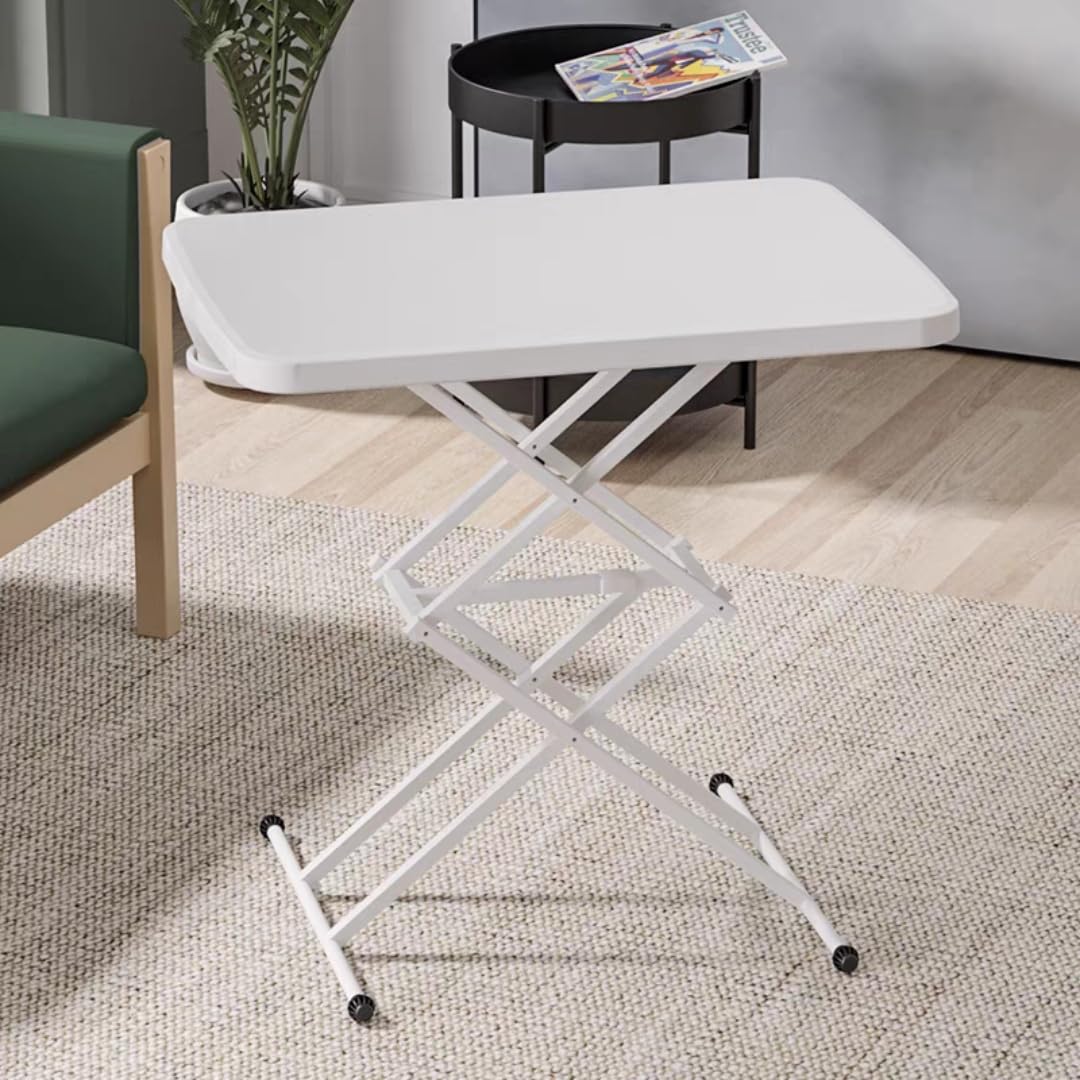 Amazon.co.jp: 折りたたみテーブル 高さ調整 29-67cm 奥行き45 x 幅