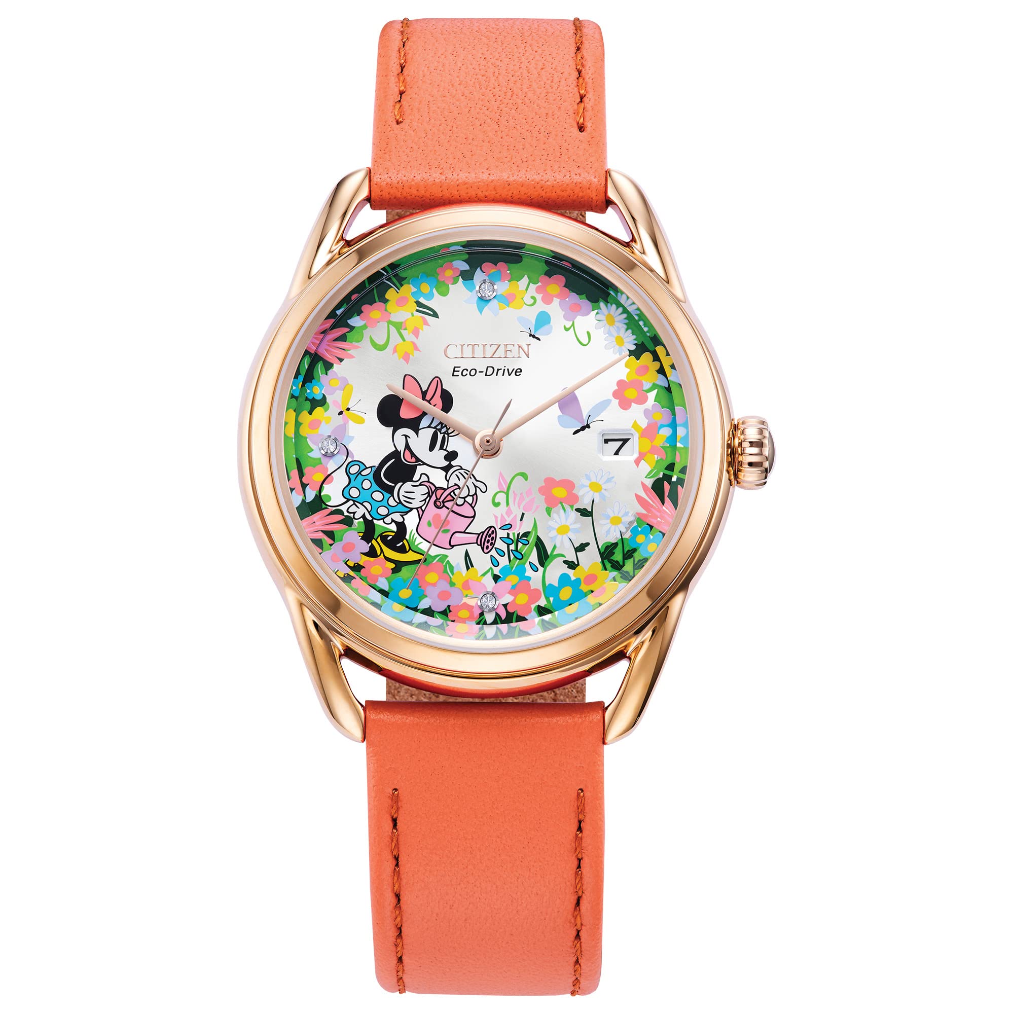 Amazon.com: CITIZEN Ladies' Eco-Drive Minnie Mouse 36mm Stainless