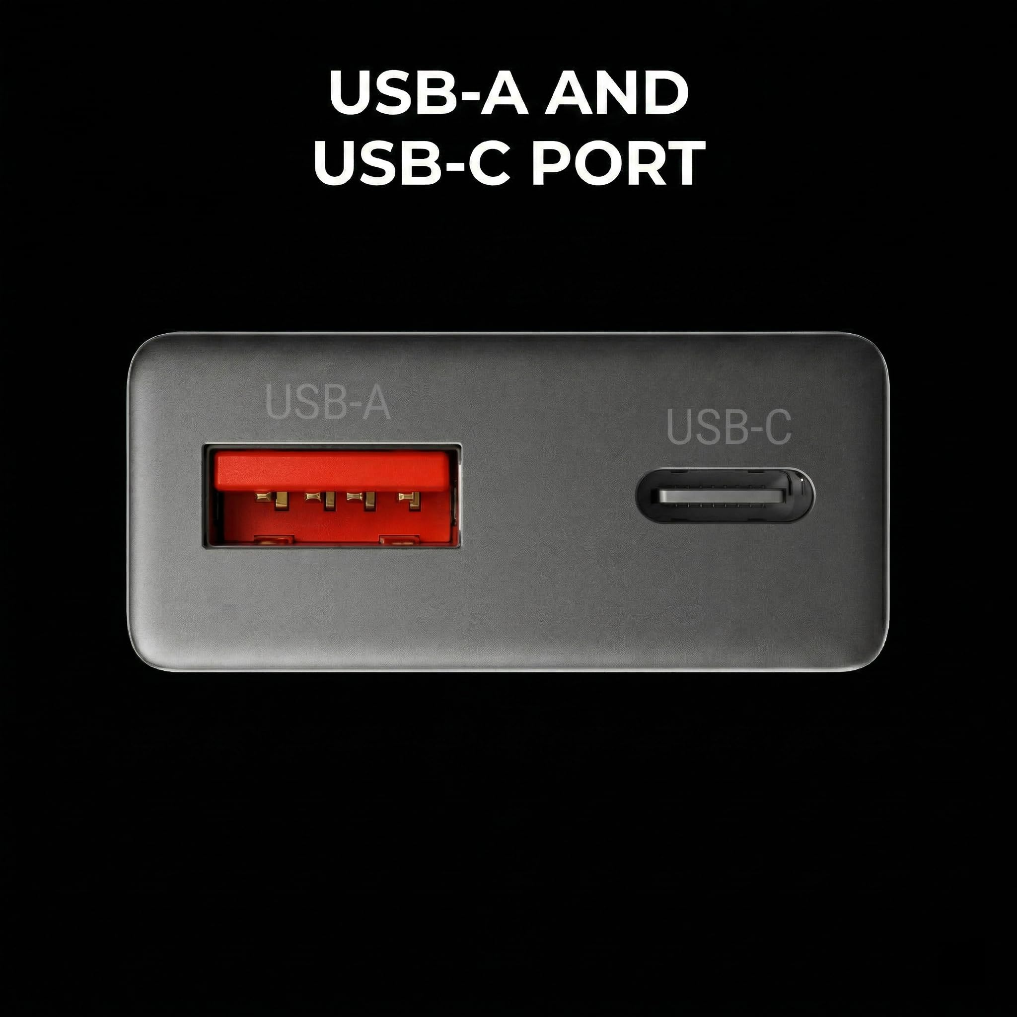 Mars Gaming MD-GAN30, Ładowarka USB 30W, Szybkie ładowanie PD 3.0 i QC 3.0, Technologia GaN, Ultrakompaktowy i Lekki Format, 9 Zabezpieczeń, Port USB-C i USB-A, Wtyczka Europejska Typu C, Czarny