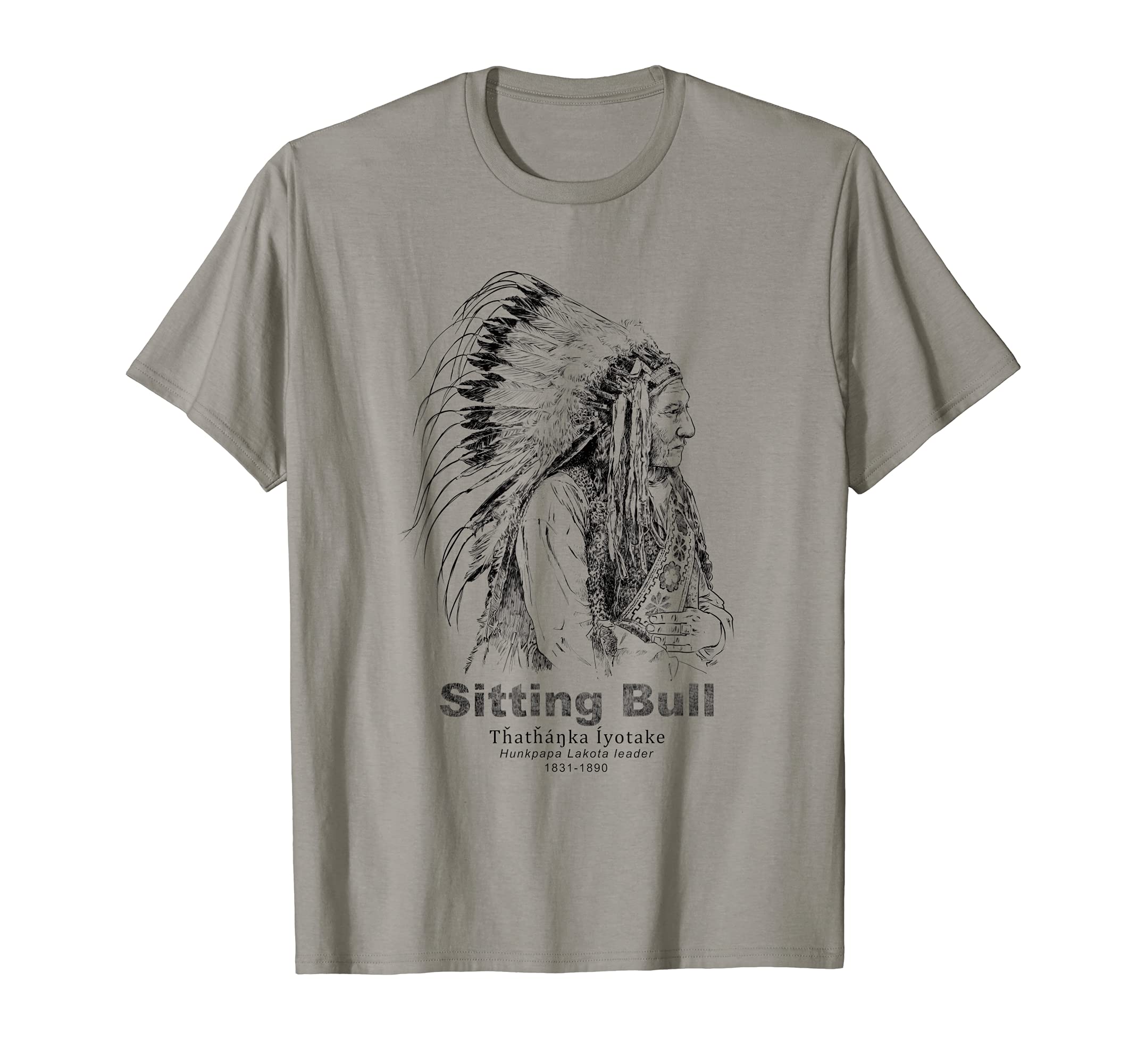Sitting Bull, Jefe Lakota, Sioux, Americano, Indio, Historia Camiseta