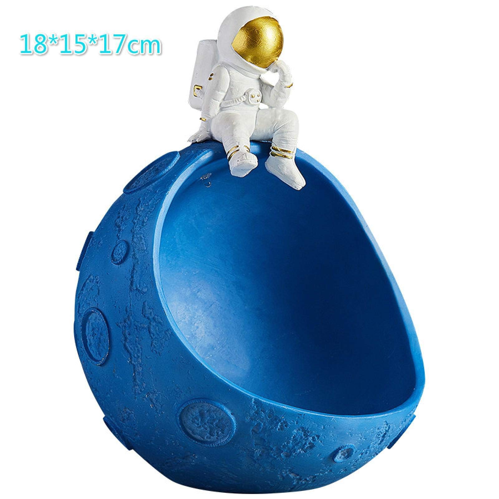 Statua prezentowa dekoracja rzeźby statuetka figurka ozdoby małe posągi do dekoracji w domu, figurki astronauta przechowywanie posągi z żywicy rzeźba dom salon przechowywanie astronauta