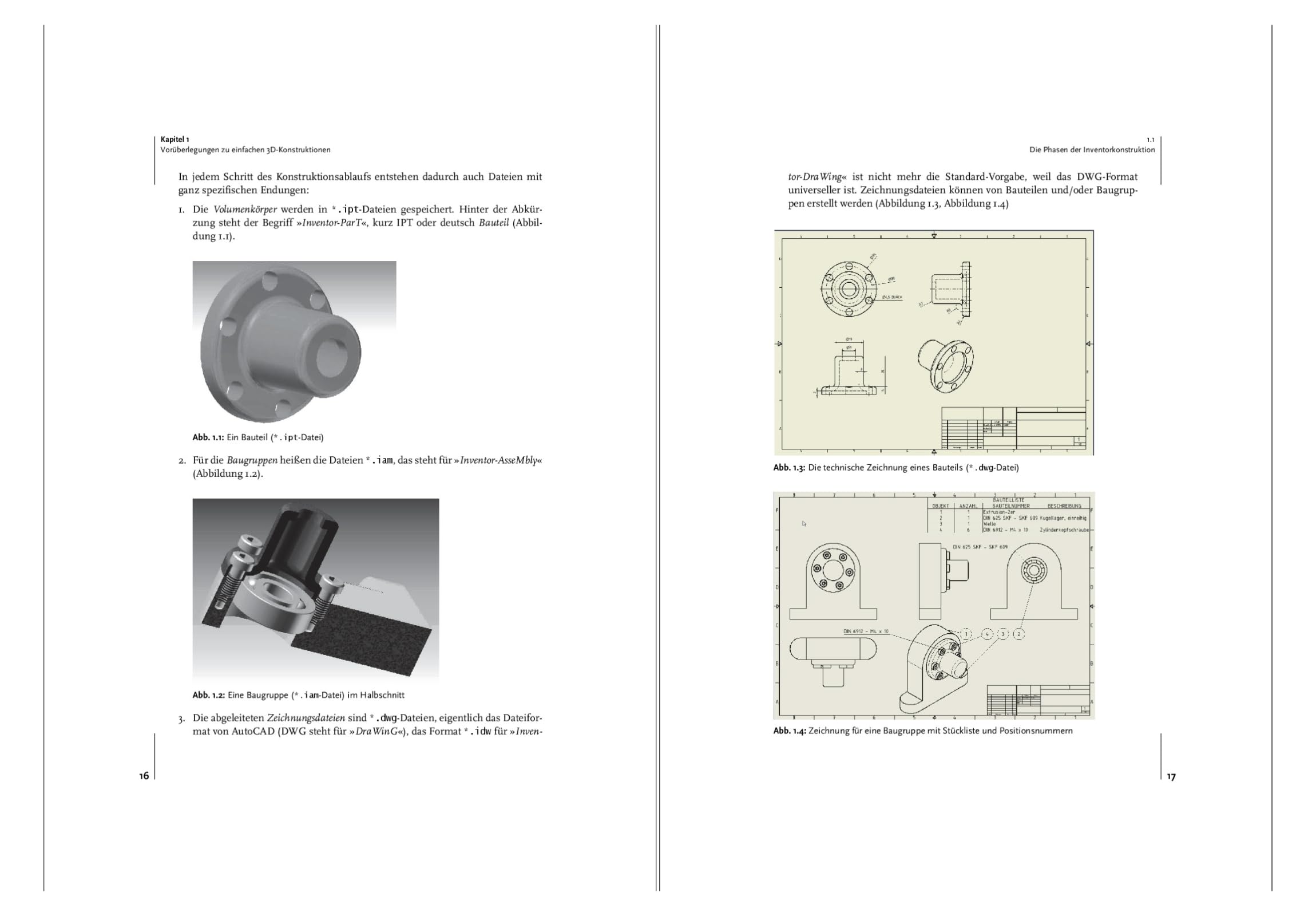 3D-Konstruktionen mit Autodesk Inventor 2026: Der umfassende Praxiseinstieg. Inkl. Übungsbeispielen und Aufgaben mit Lösungen (mitp Professional)