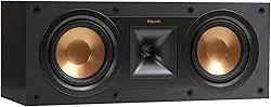 Klipsch Reference R-25C - Caixa acústica central para Home Theater Preto
