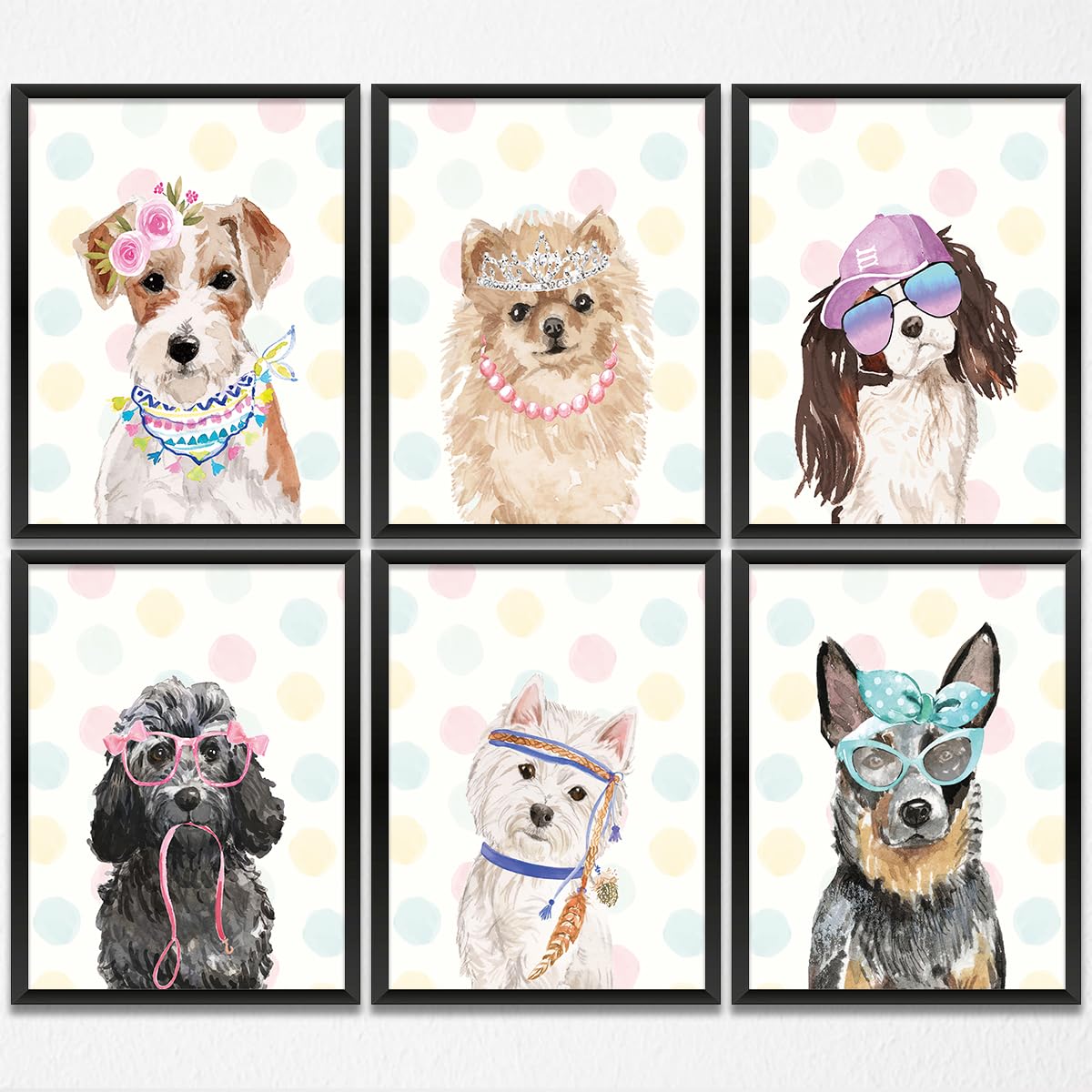 【特殊アート】犬の水彩画風特殊アート（額入り・NFT） 特殊アート】犬の水彩画風特殊アート（額入り・NFT） 犬の水彩画
