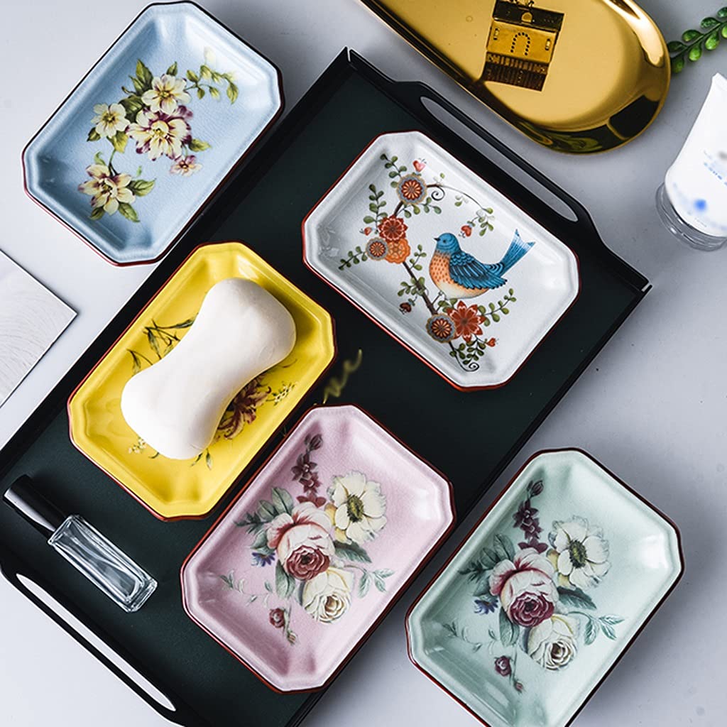 Uchwyt na mydelniczkę 3 sztuki mydelniczka ceramiczna mydelniczka dom kreatywna łazienka łazienka duży uchwyt na mydło prosty europejski styl mydelniczka mydelniczka pojemnik na mydło oszczędzacz mydła