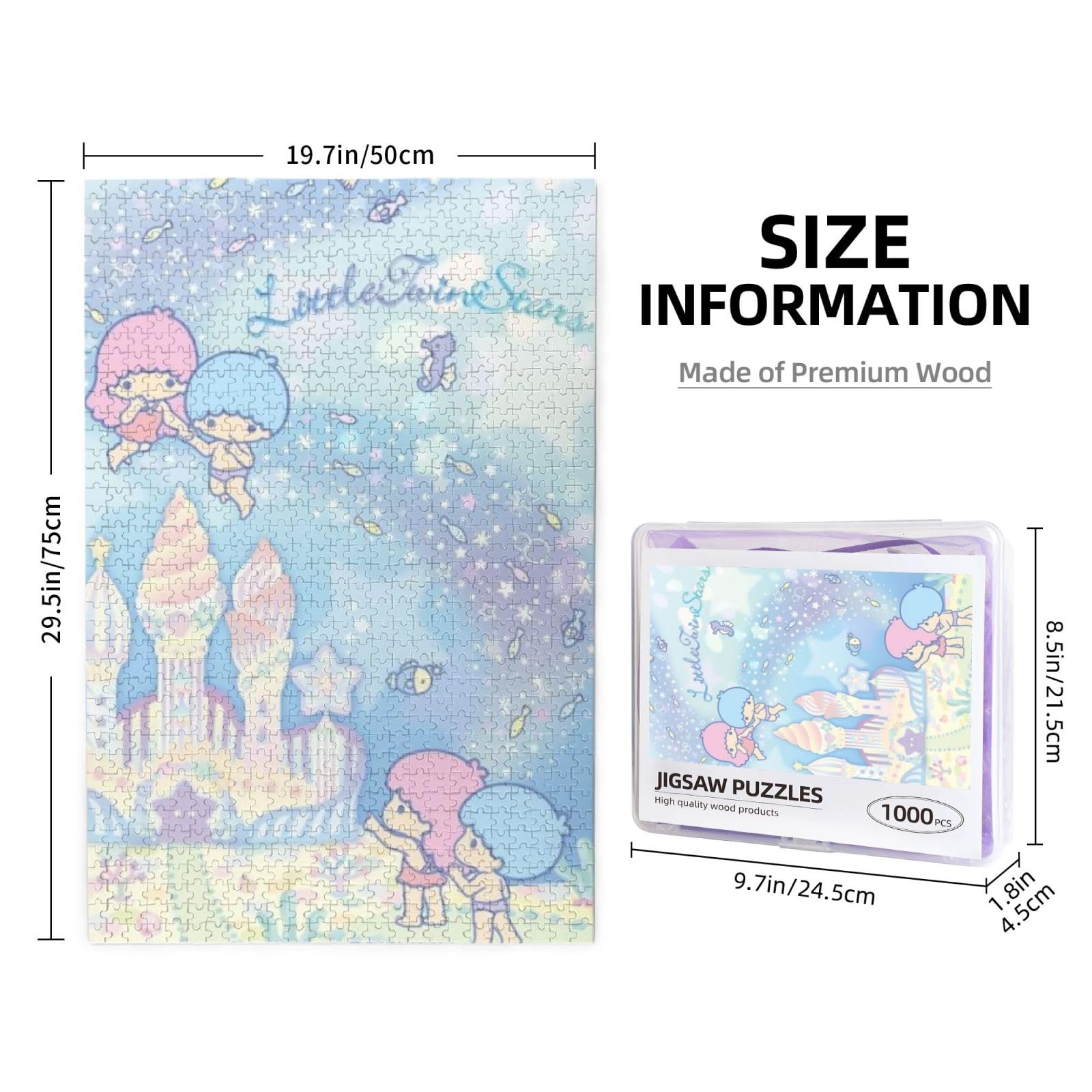 ジグソーパズル　キキララ　ラッセン　トゥインクルジャーニー　1000ピース ジグソーパズル キキララ ラッセン トゥインクルジャーニー 1000ピース