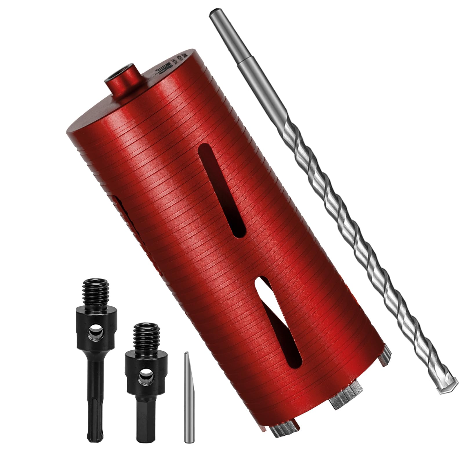 SALI Diamond Core Drill Bit - 2.5" for Concrete & Masonry -27 SALI Diamond Core Drill Bit - 2.5" for Concrete & Masonry -27