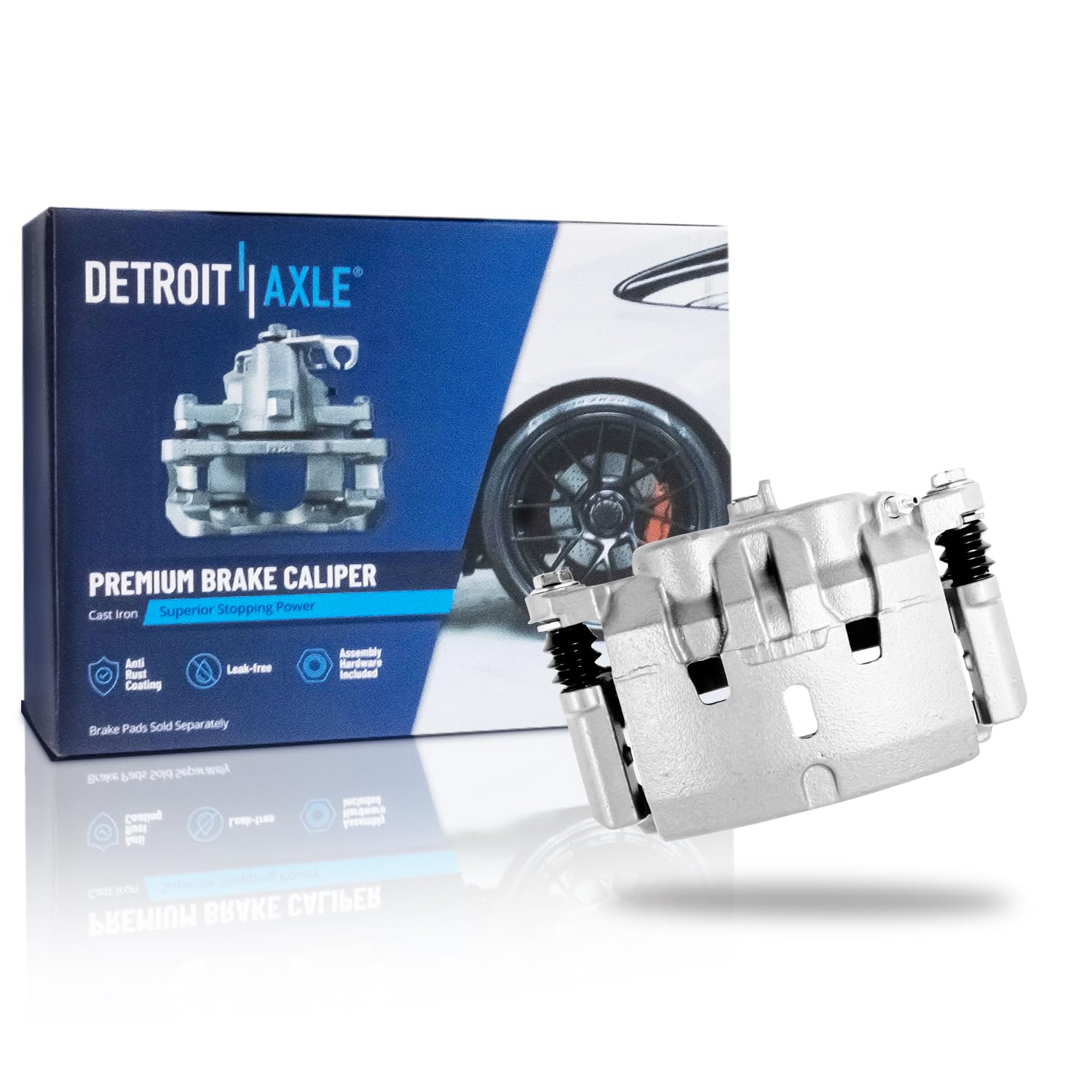 Detroit Axle - Front Left Brake Caliper for Buick Enclave Chevrolet Blazer