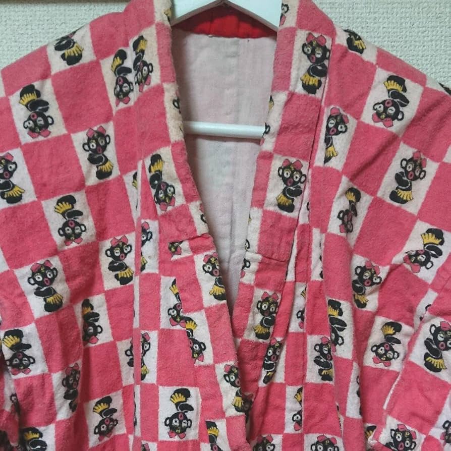 ６０年代ヴィンテージダッコちゃんの着物     アンティークダッコちゃんネル着物 Amazon.co.jp: 60年代ヴィンテージダッコちゃんの着物