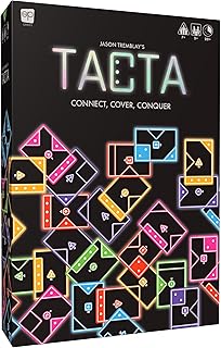 TACTA Card Game, Where Every Card Counts, Fast-Paced Strategic Shape Matching Party Game, Analyze and Optimize to Connect,...