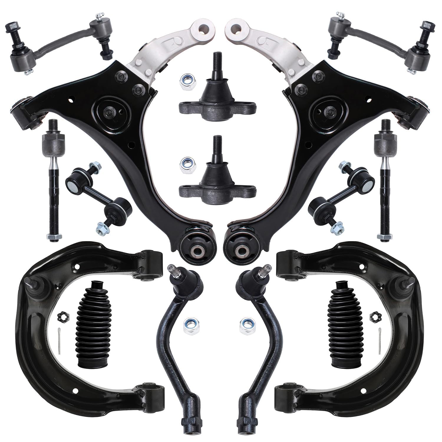 Detroit Axle - Front End 16pc Suspension Kit for 2006-2008 Hyundai Sonata
