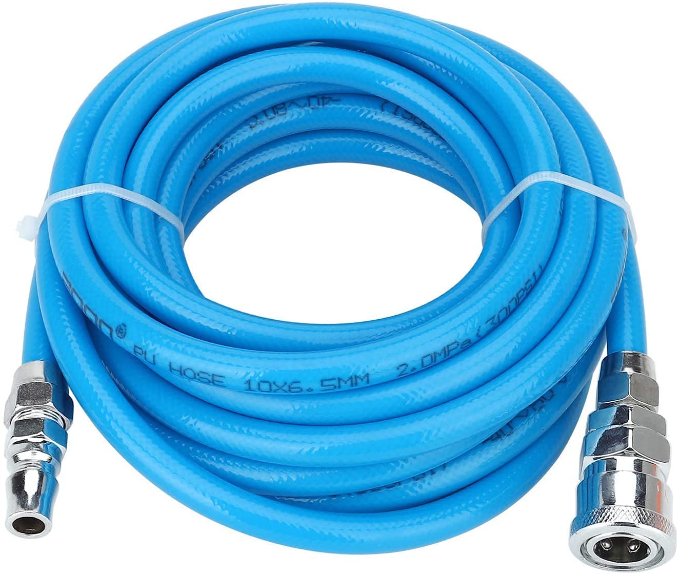 Tuyau polyuréthane tressé TEN-HIGH 20m avec raccord pour air comprimé
