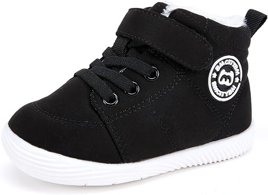 BMCiTYBM Baby Boy Girl Snow Boots Infant Warm Winter Booties Slip On Lightweight Outdoor Indoor Sock Shoes for First Walkers 6 9 12 18 24 Months
