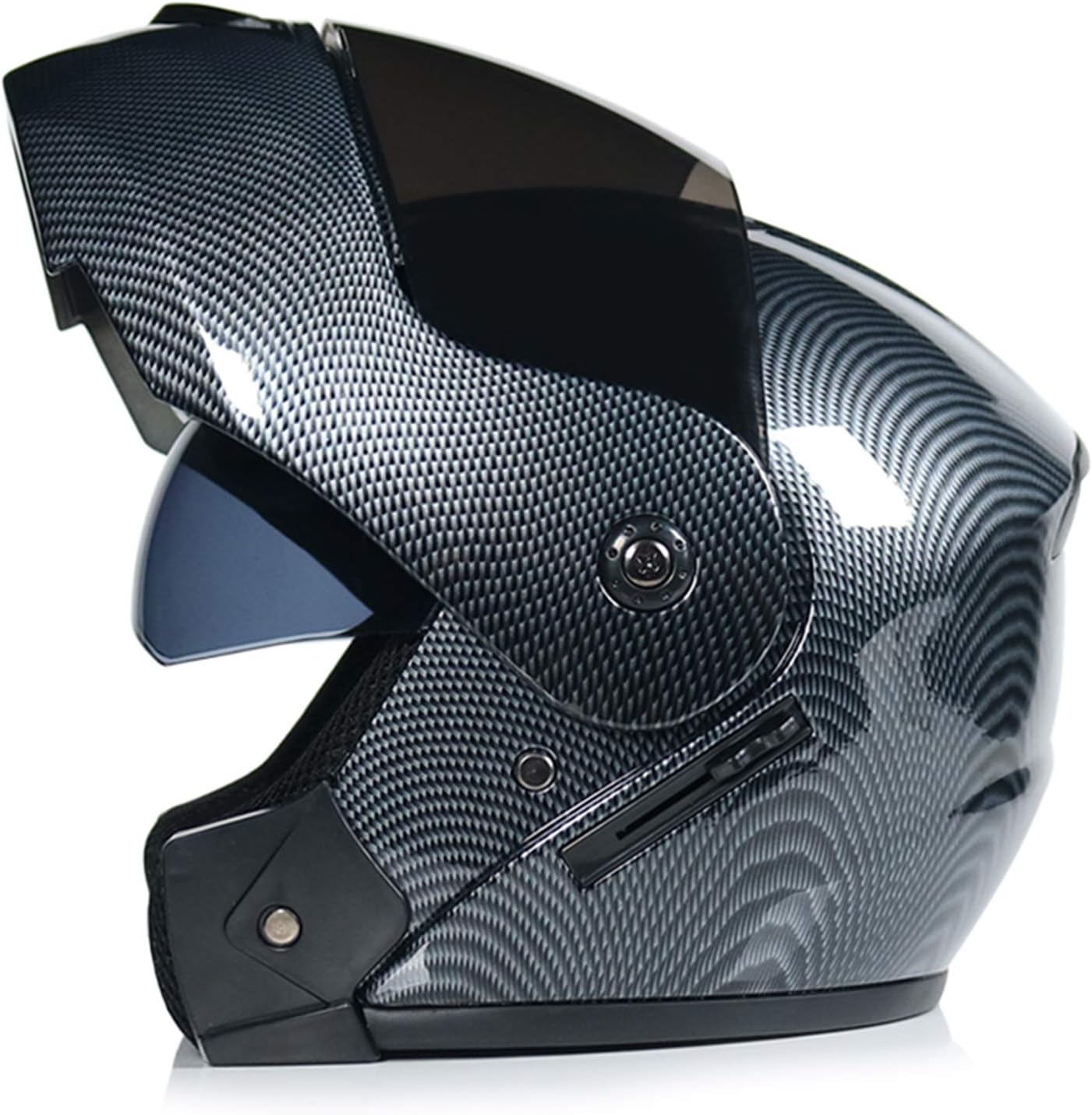 GAOZHE Klapp-Helm Modular-Helm,Motorrad-Helm,Integralhelm Fullface Hel,Flip-up Integral-Helm ...