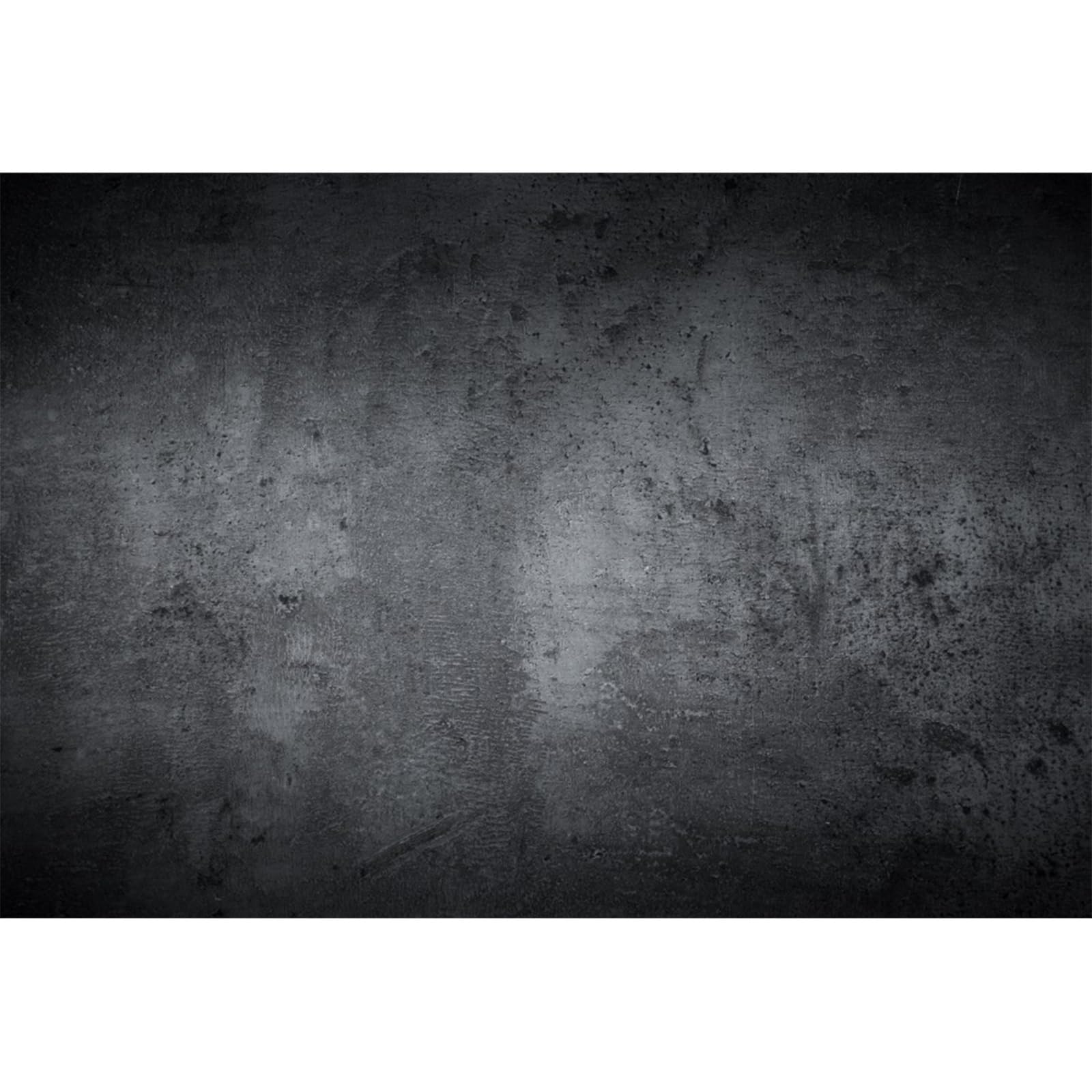 YongFoto 3x2,5m Vinyle Toile de Fond Surface de béton Noir Mur Texture marbre foncé Fond Décors Studio Photo Banner Enfant Video Fete Photobooth Photographie Props
