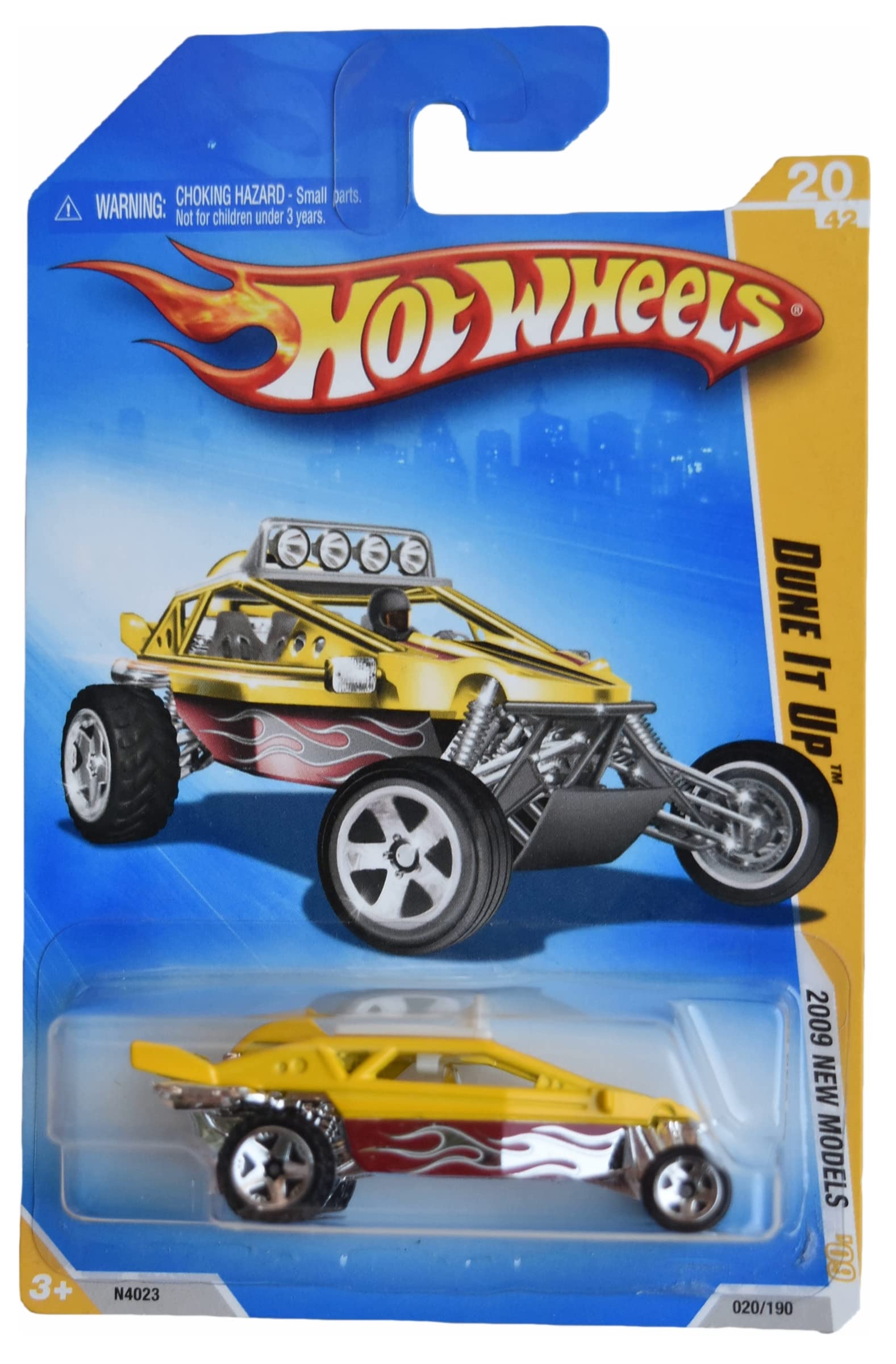 Hot Wheels Dune It Up - Yellow 2009 New Models 20/190