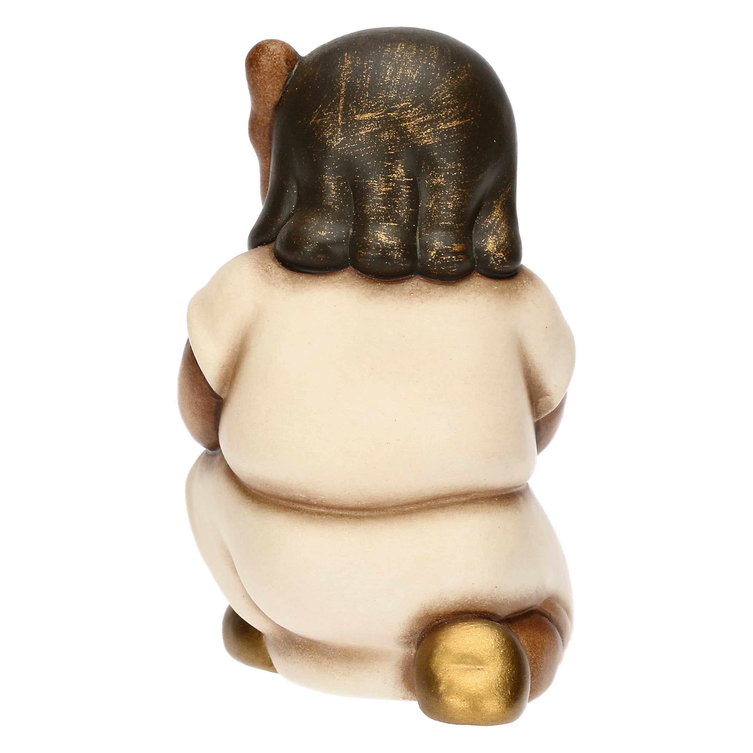 THUN - Pellegrino - ceramiczna szopka z kolekcji Classic, 5,7 x 4,7 x 8 cm