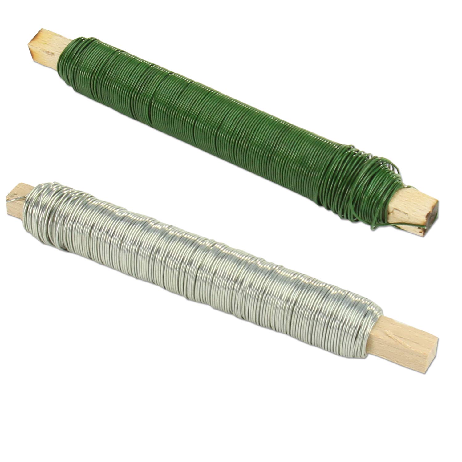 Blumendraht 0,65 Mm Verzinkt – 60 M Rolle Für Garten, Floristik Und Basteln