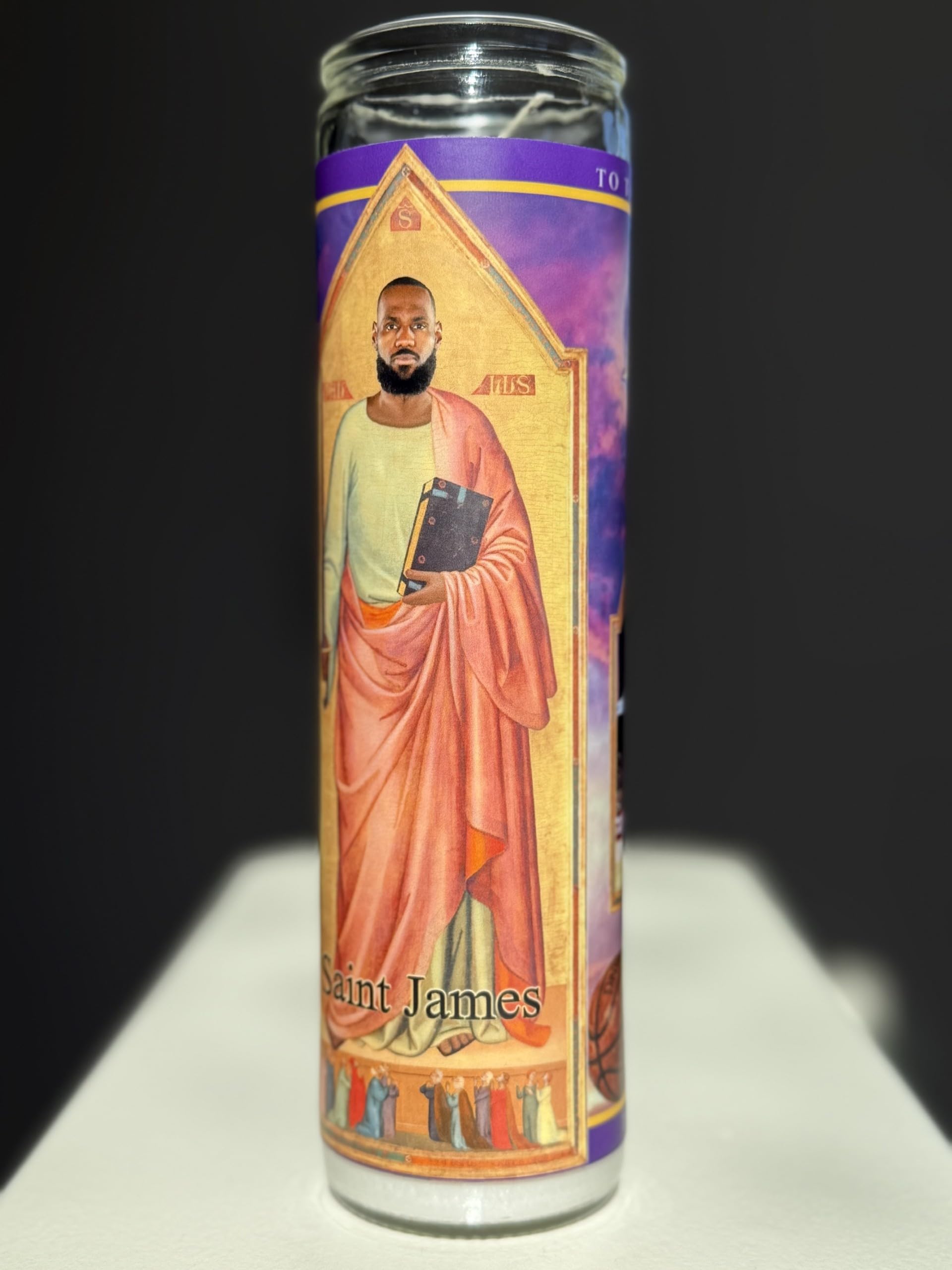 Amazon.com: Saint James Gameday Prayer Candle - Long Live The King