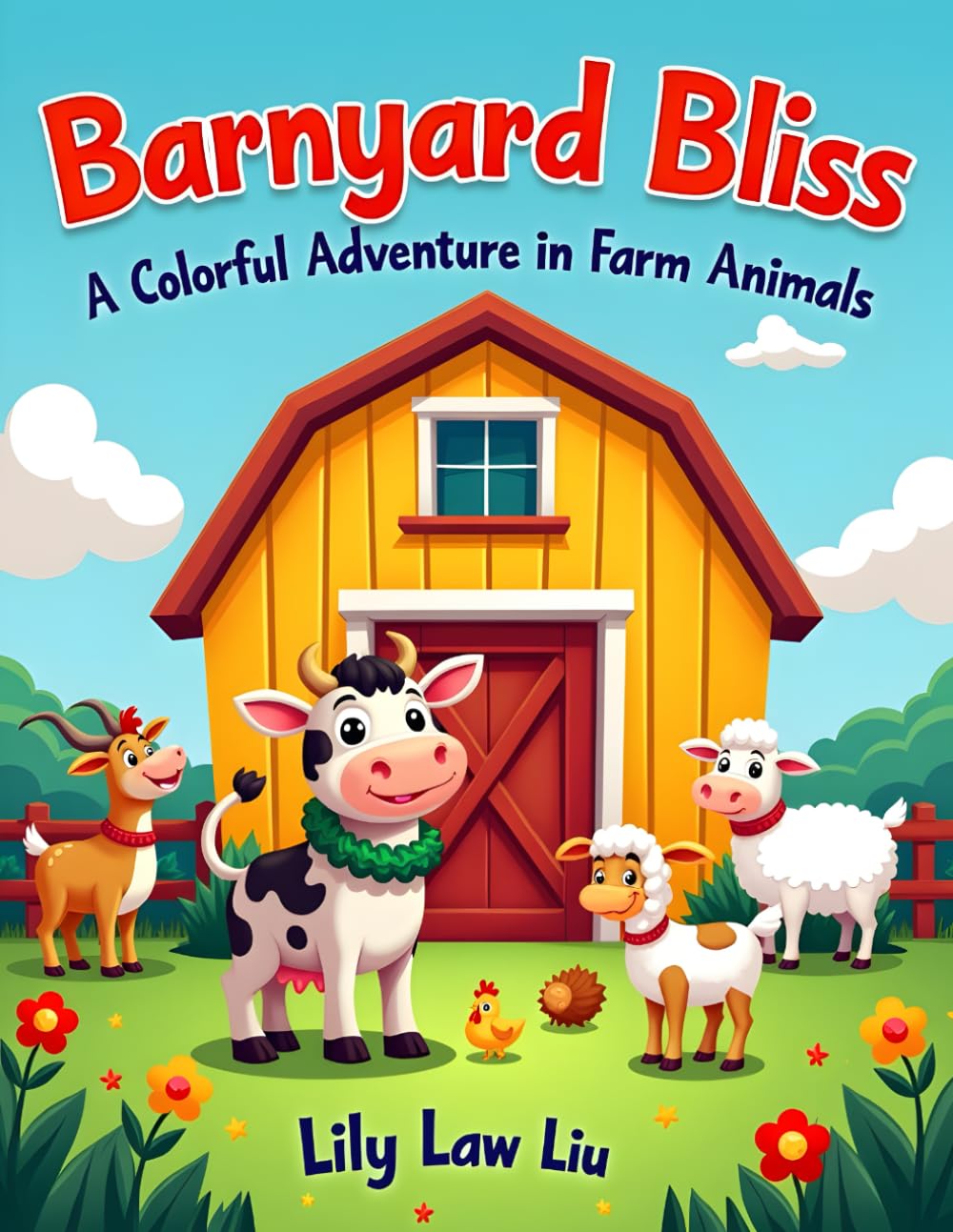 Barnyard Bliss : A Colorful Adventure in Farm Animals