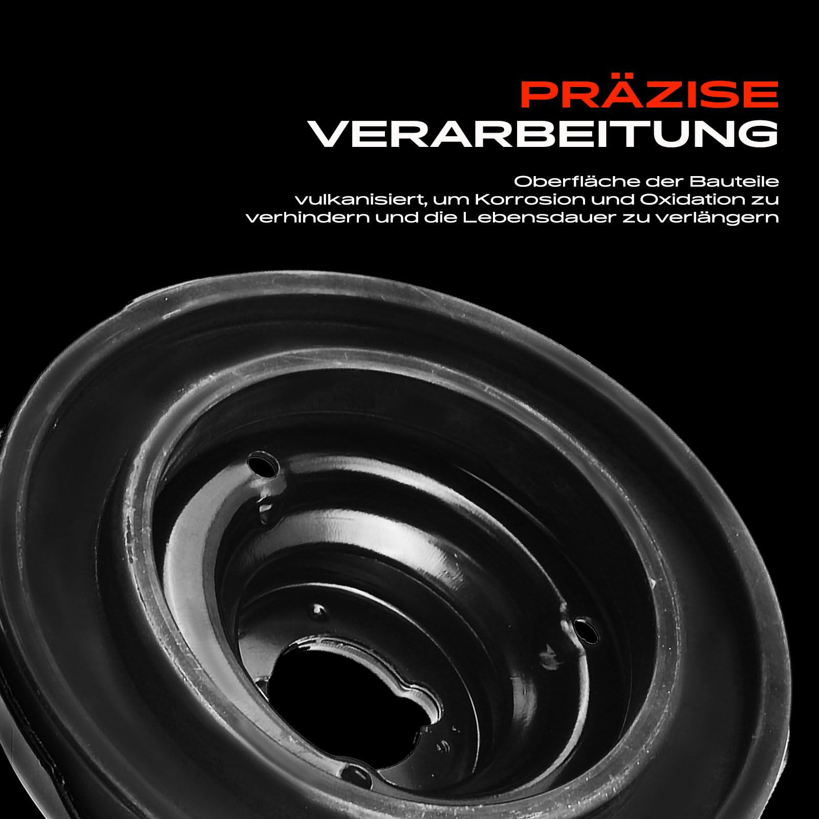 Frankberg Federbeinstützlager Hinterachse Links Kompatibel mit X-Trail T30 2.0L SUV 2001-2013 Replace# 552658H50A
