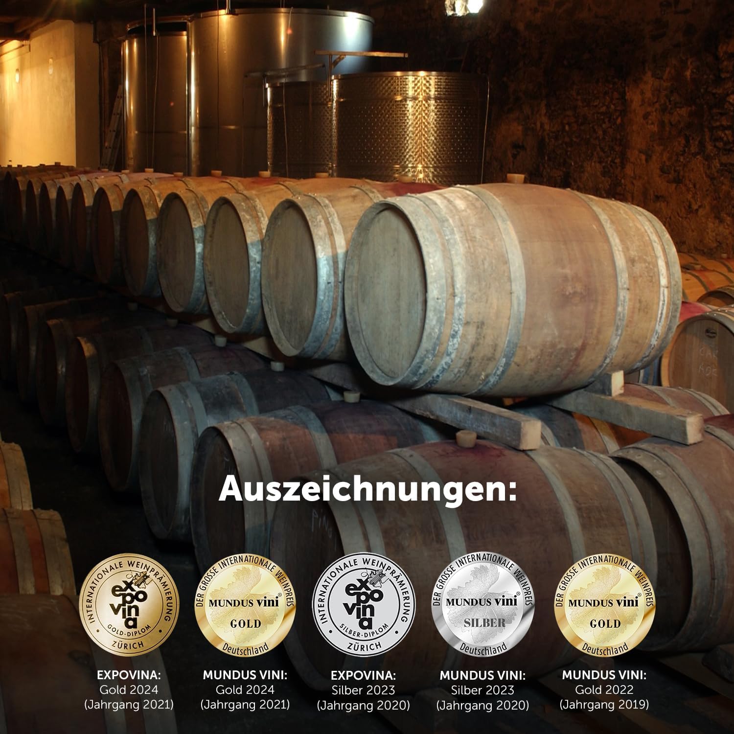 DELINAT Osoti Vendimia Seleccionada 2023 – Spanischer Bio-Rotwein trocken | Vegane Cuvée aus Tempranillo und Garnacha, in Barrique ausgebaut und säurearm aus Rioja 6 x 0,75l